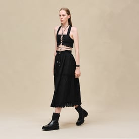 Embroidered skirt