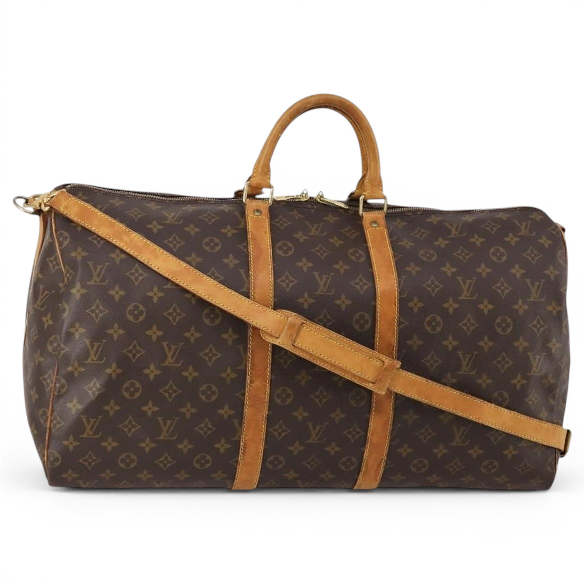 Keepall leather 24h bag