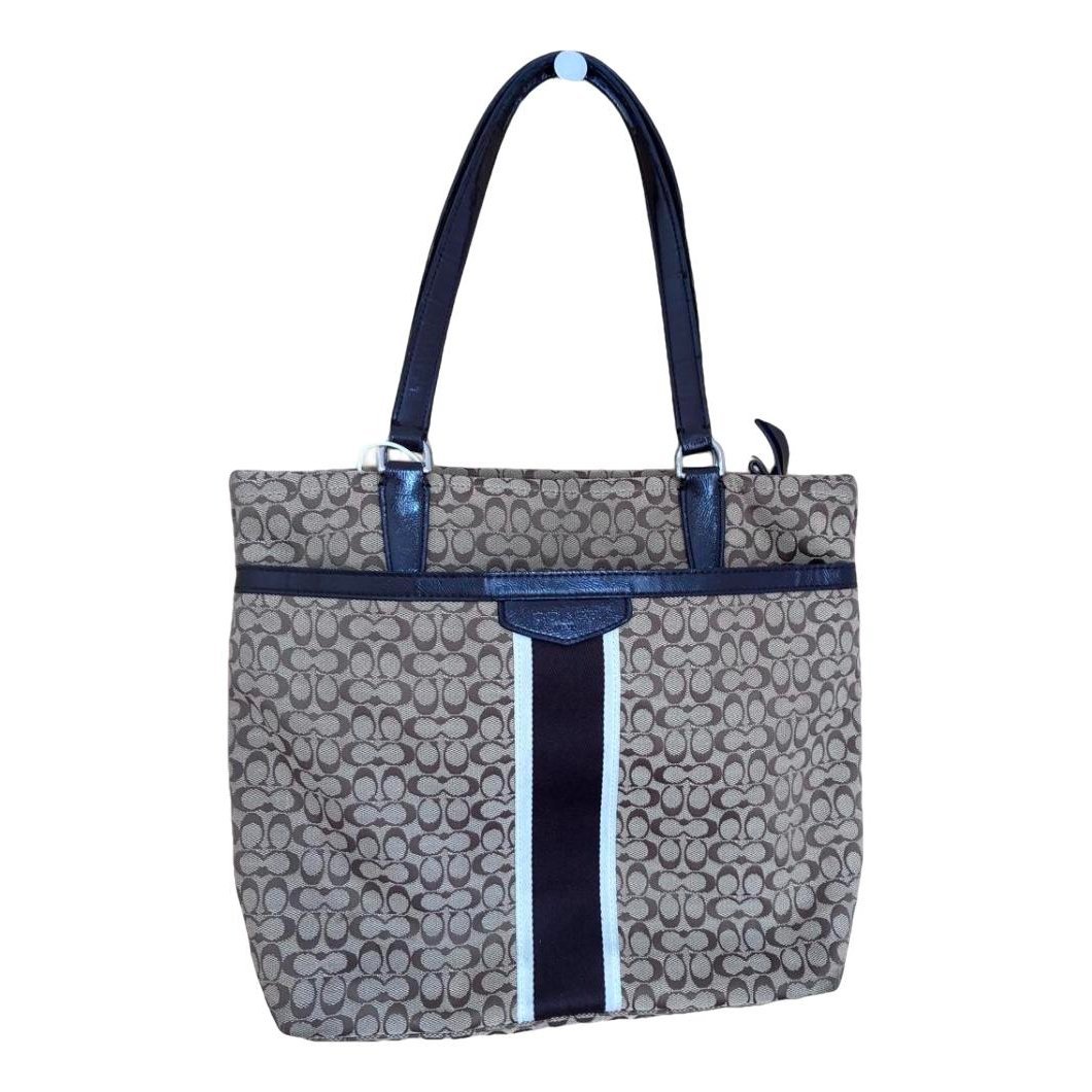 CITY ZIP TOTE cloth handbag