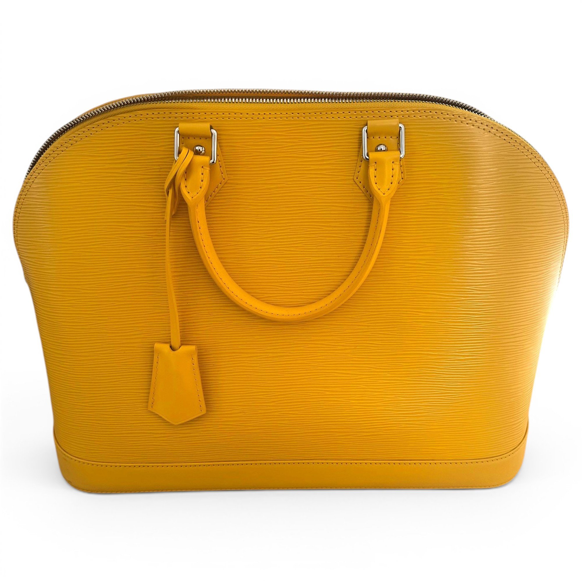 Alma leather handbag