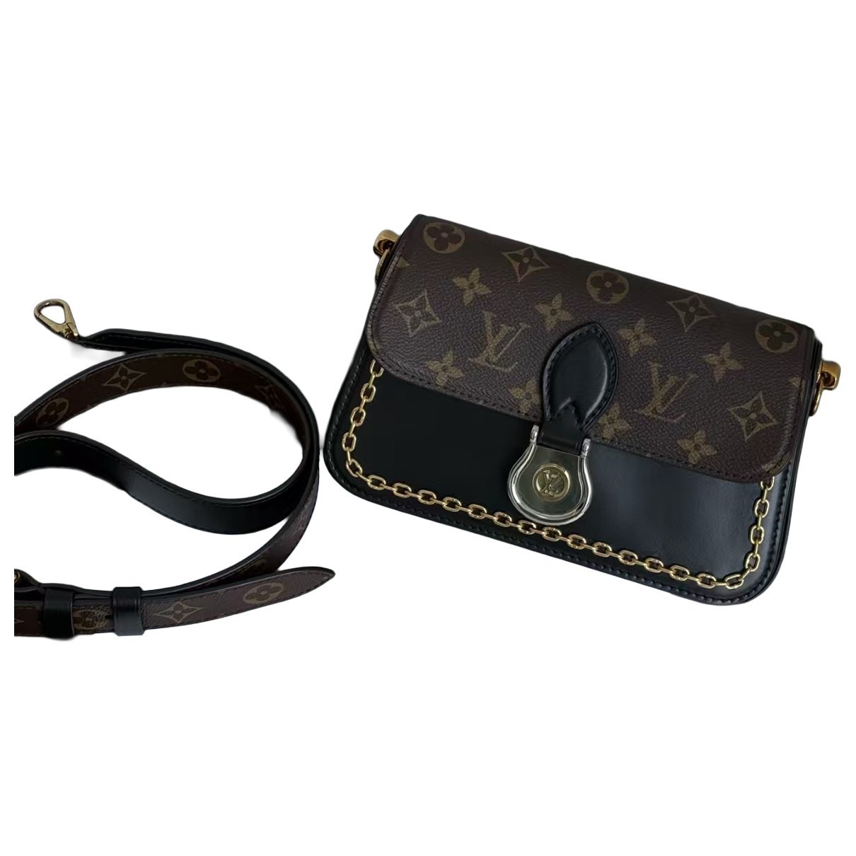 Saint Cloud leather crossbody bag