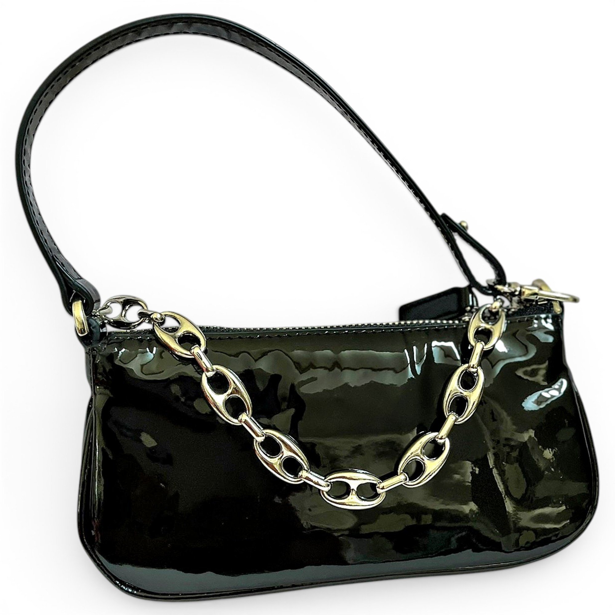 By Far Rachel leather handbag
