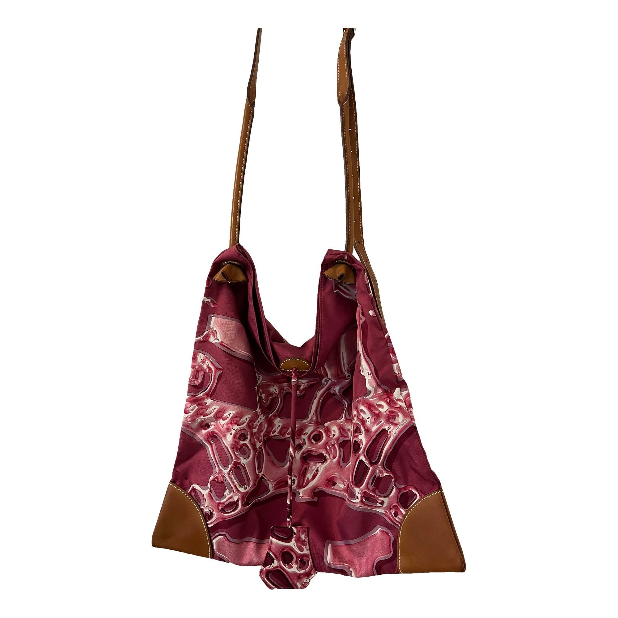 Silk City silk handbag