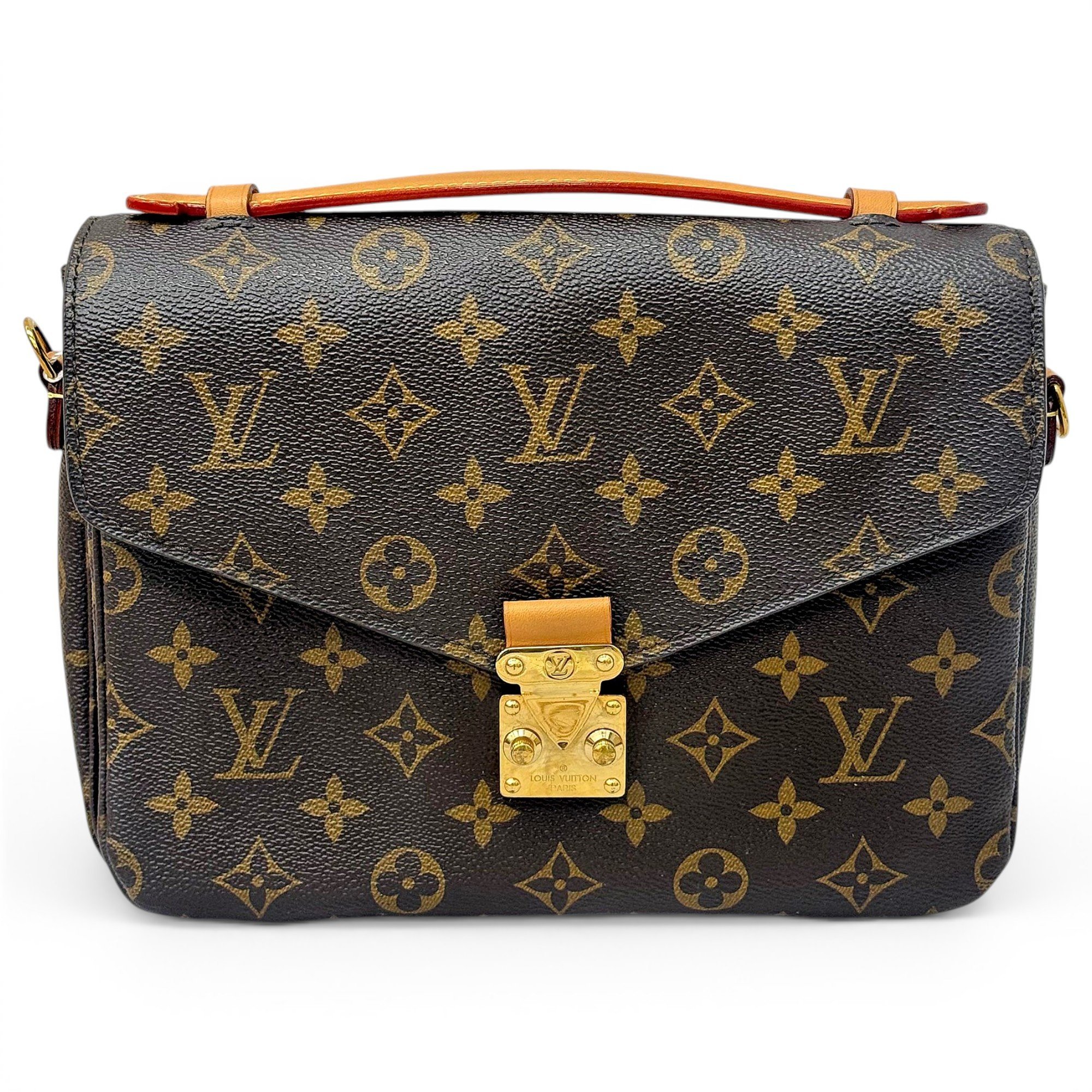 Metis leather handbag