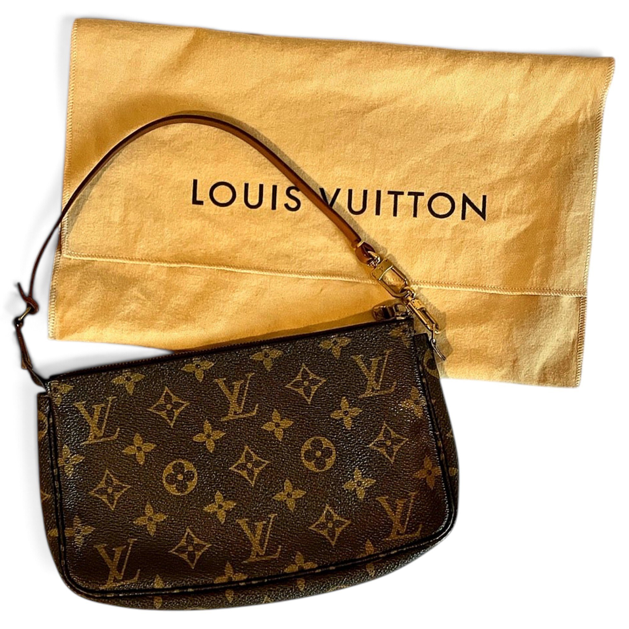 Pochette Accessoire leather handbag