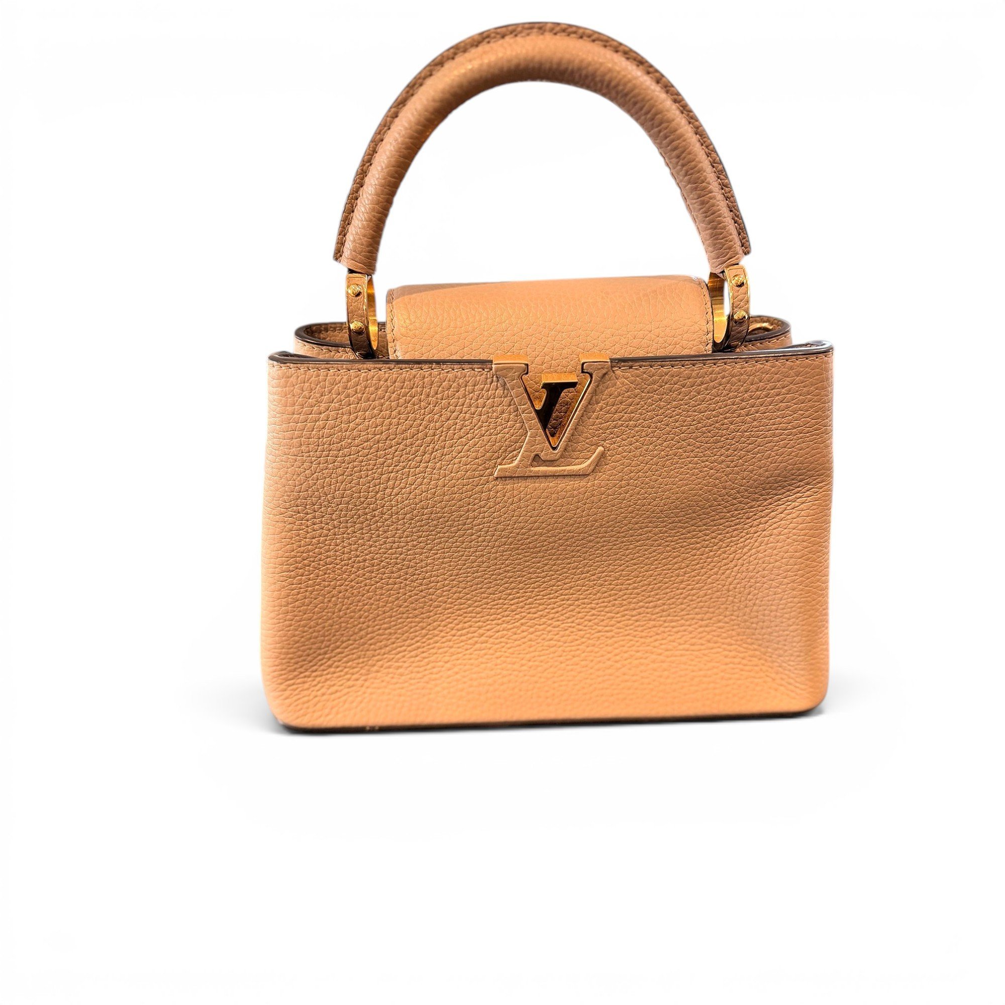 Capucines leather handbag