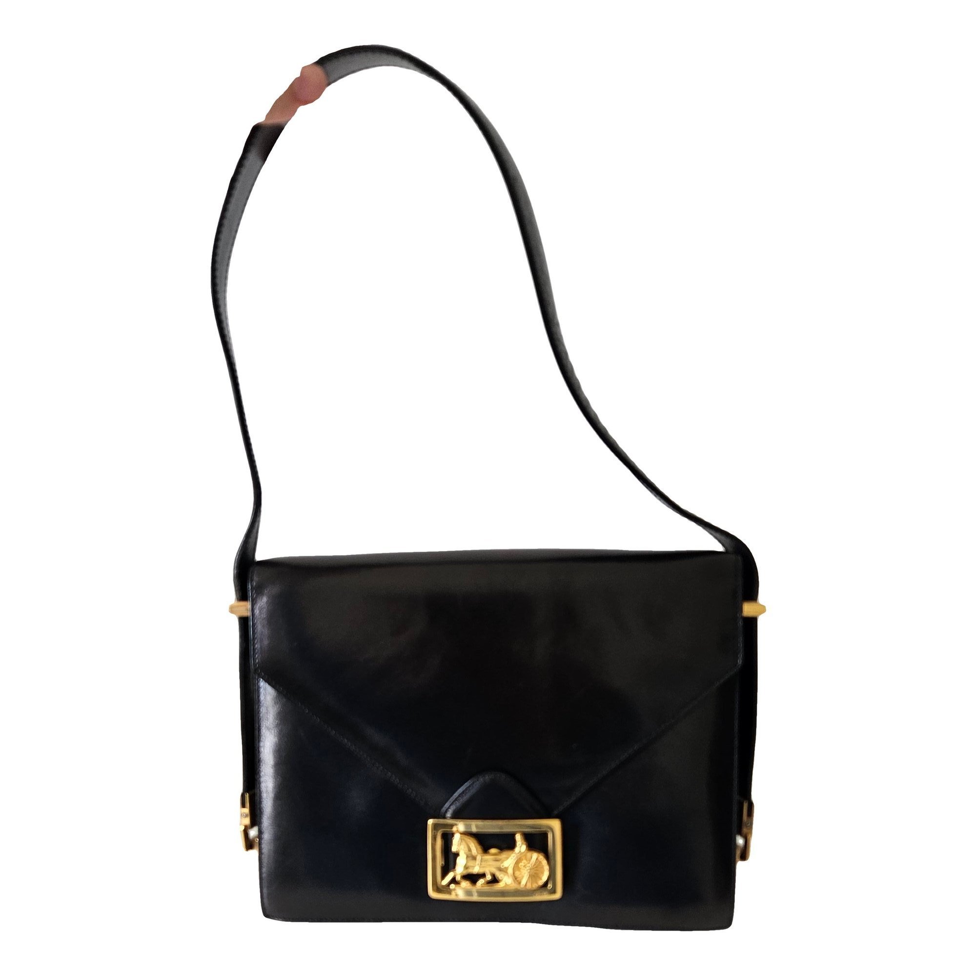 Triomphe leather handbag