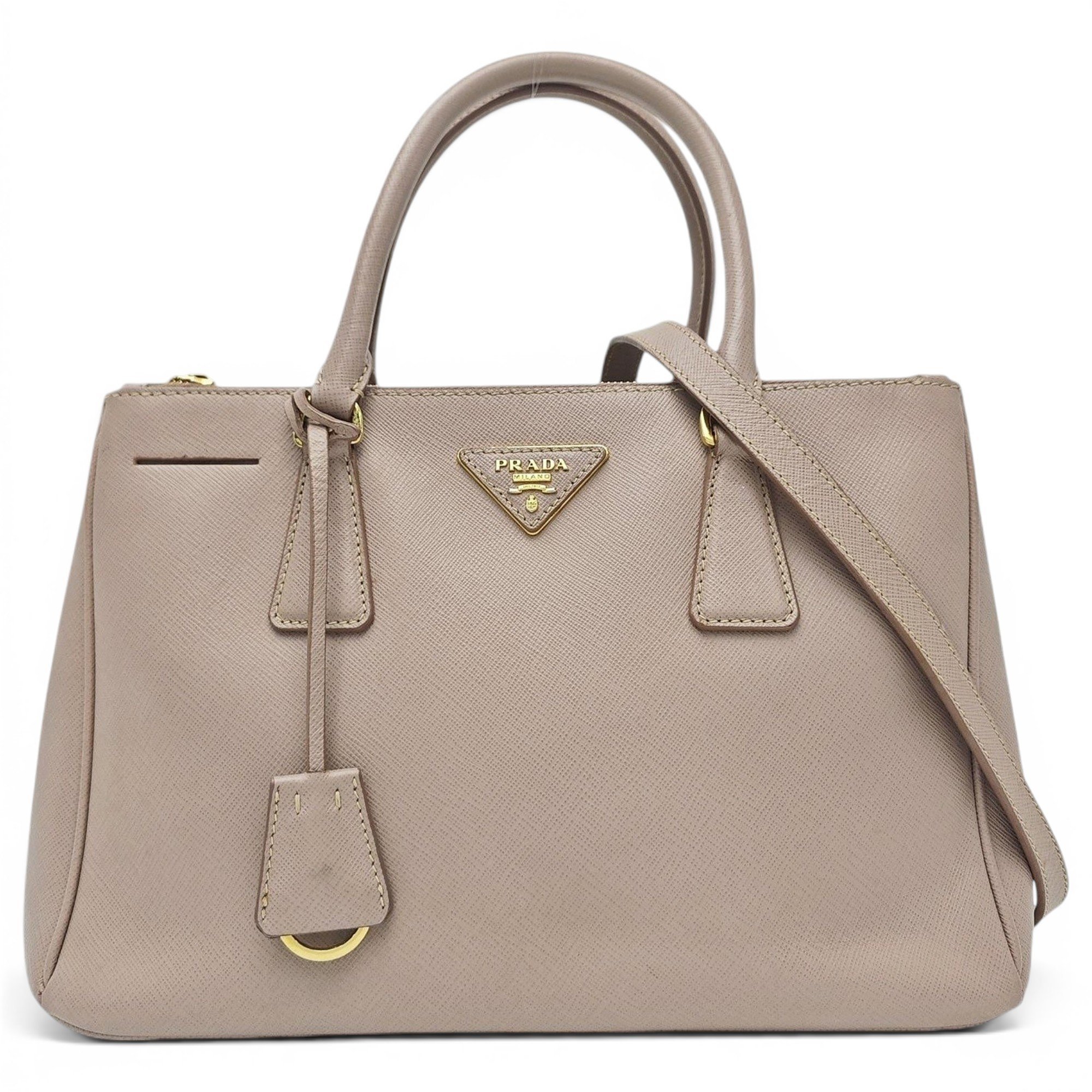 Galleria leather handbag