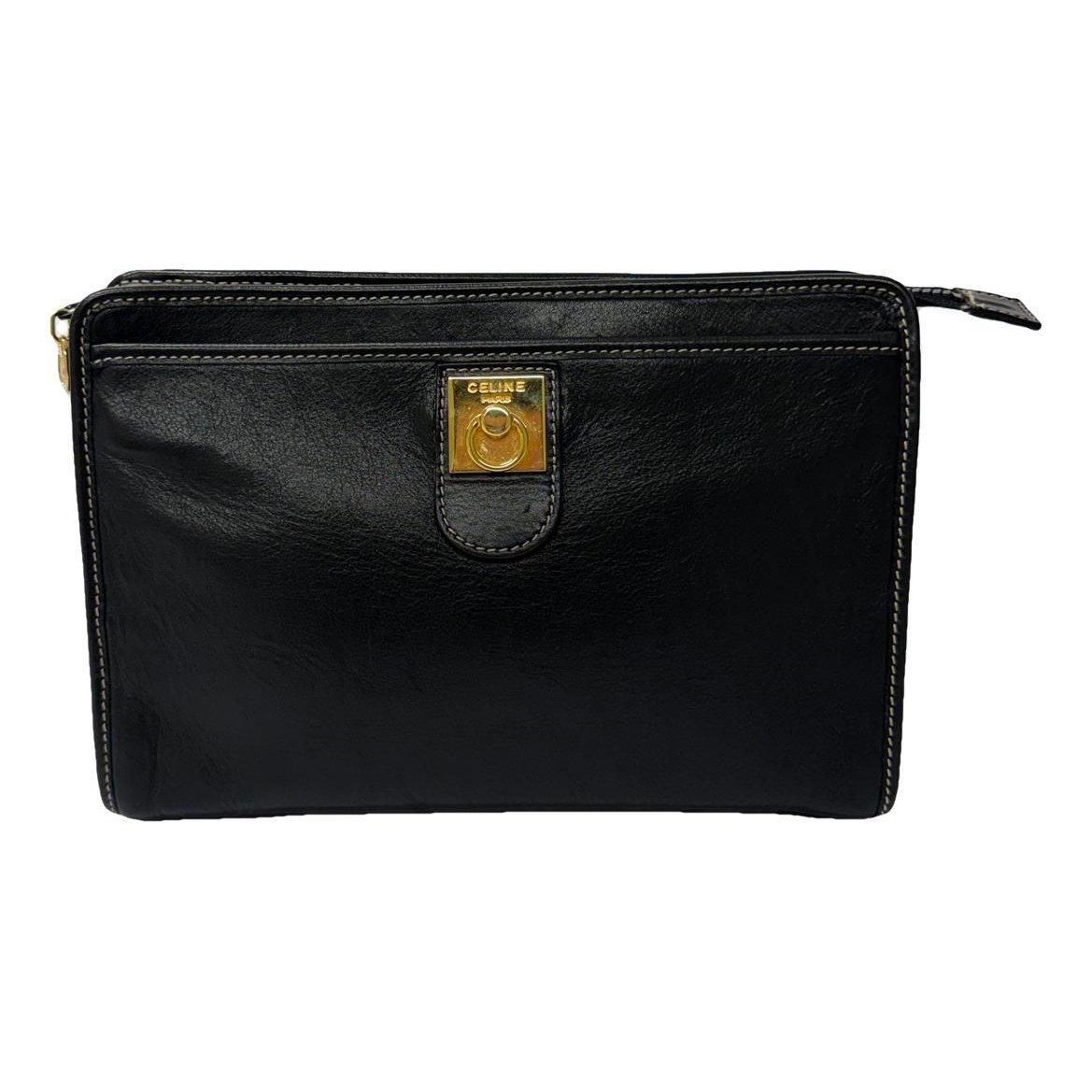 Leather vanity case