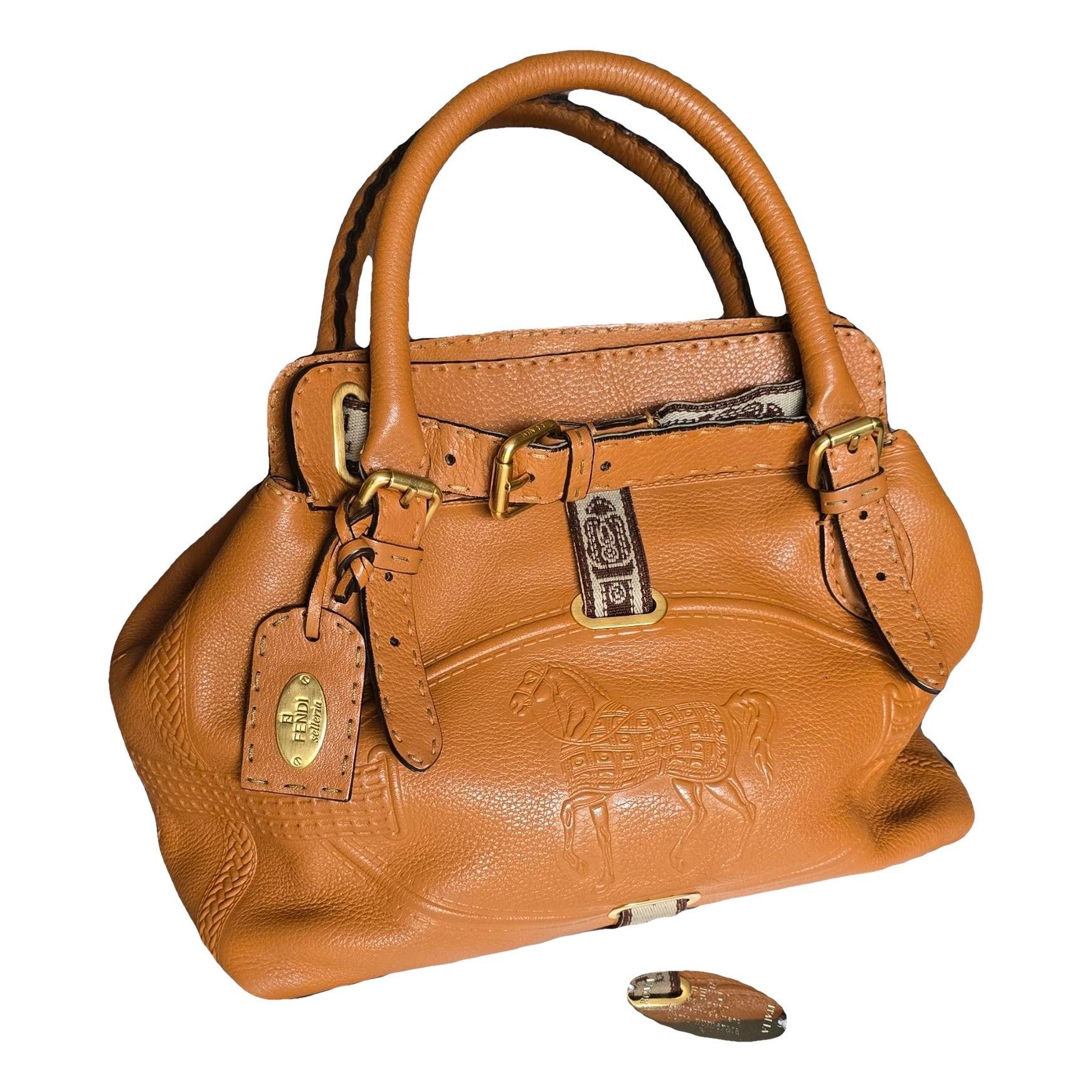 Leather handbag