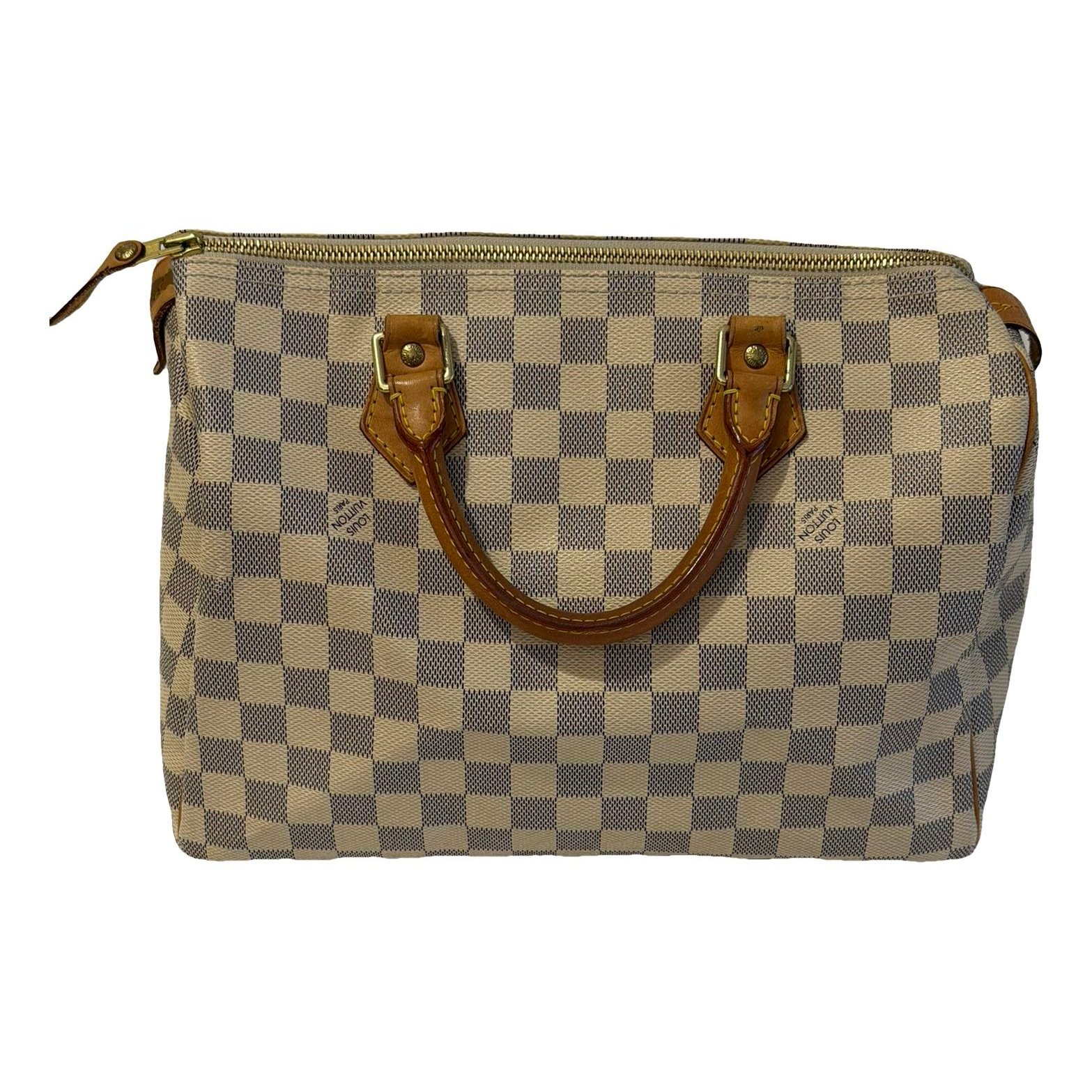 Speedy leather handbag