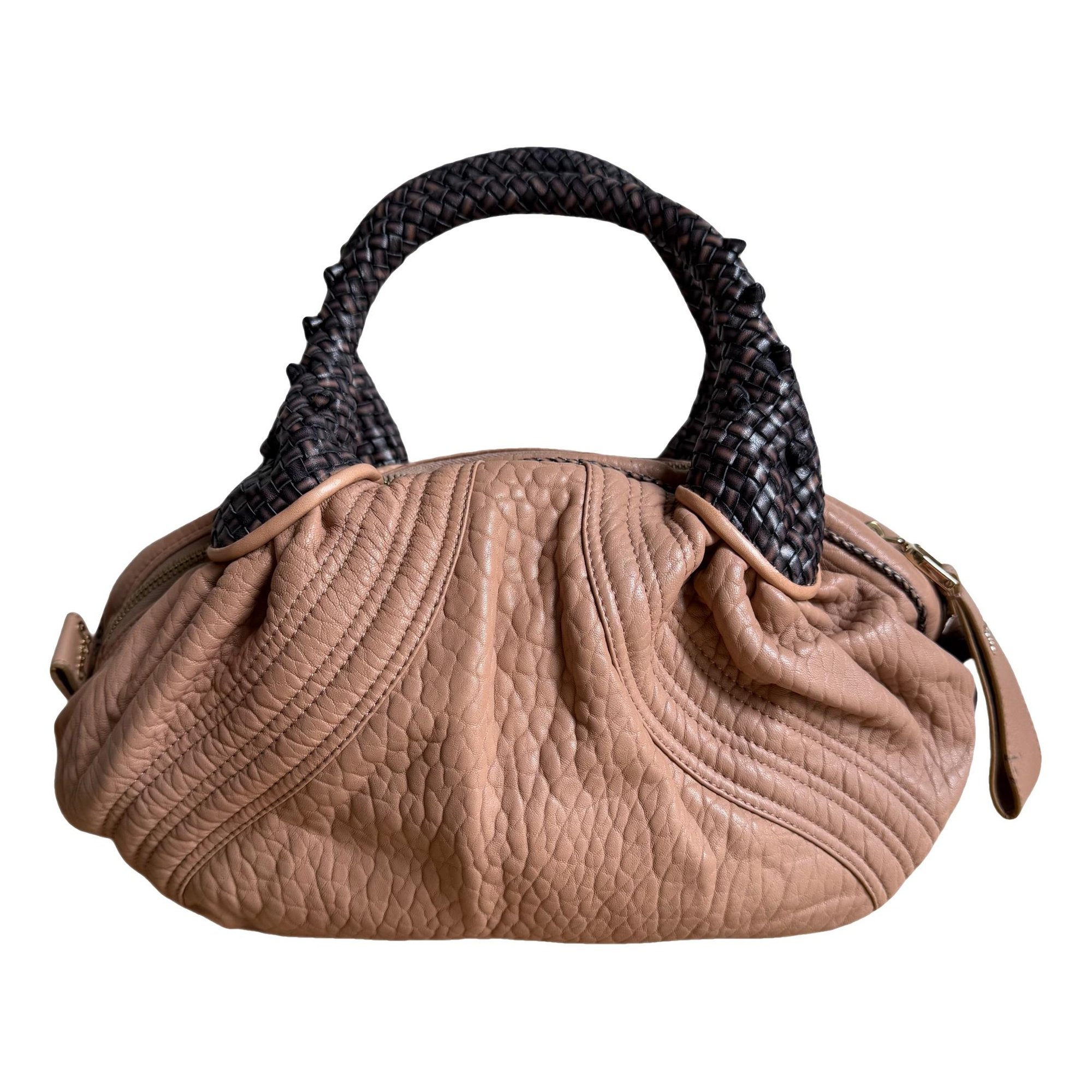 Spy leather handbag