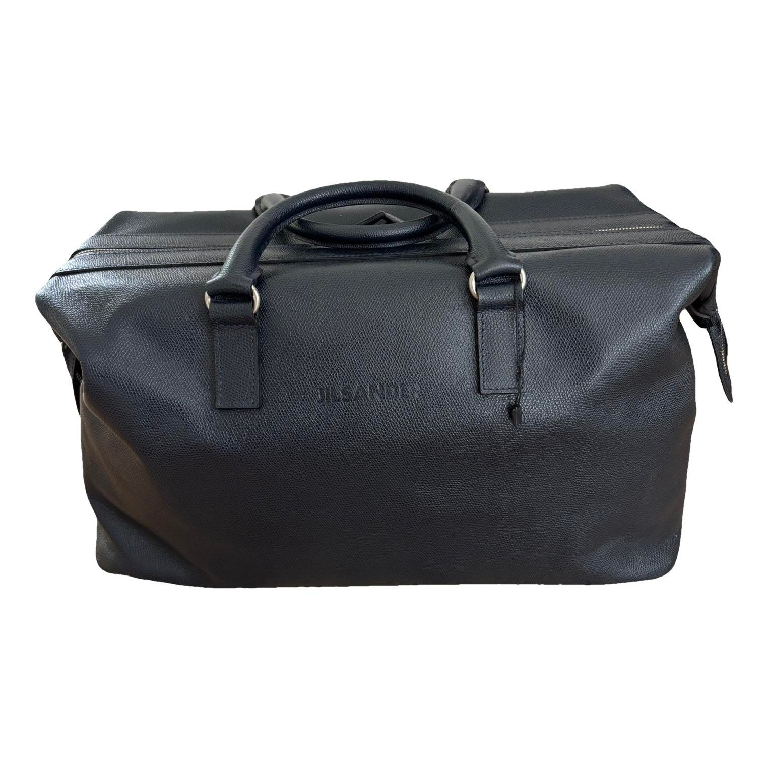 Jil Sander Leather travel bag