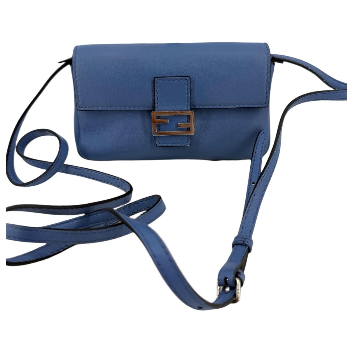 Baguette leather handbag
