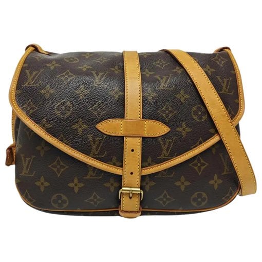 Saumur leather crossbody bag