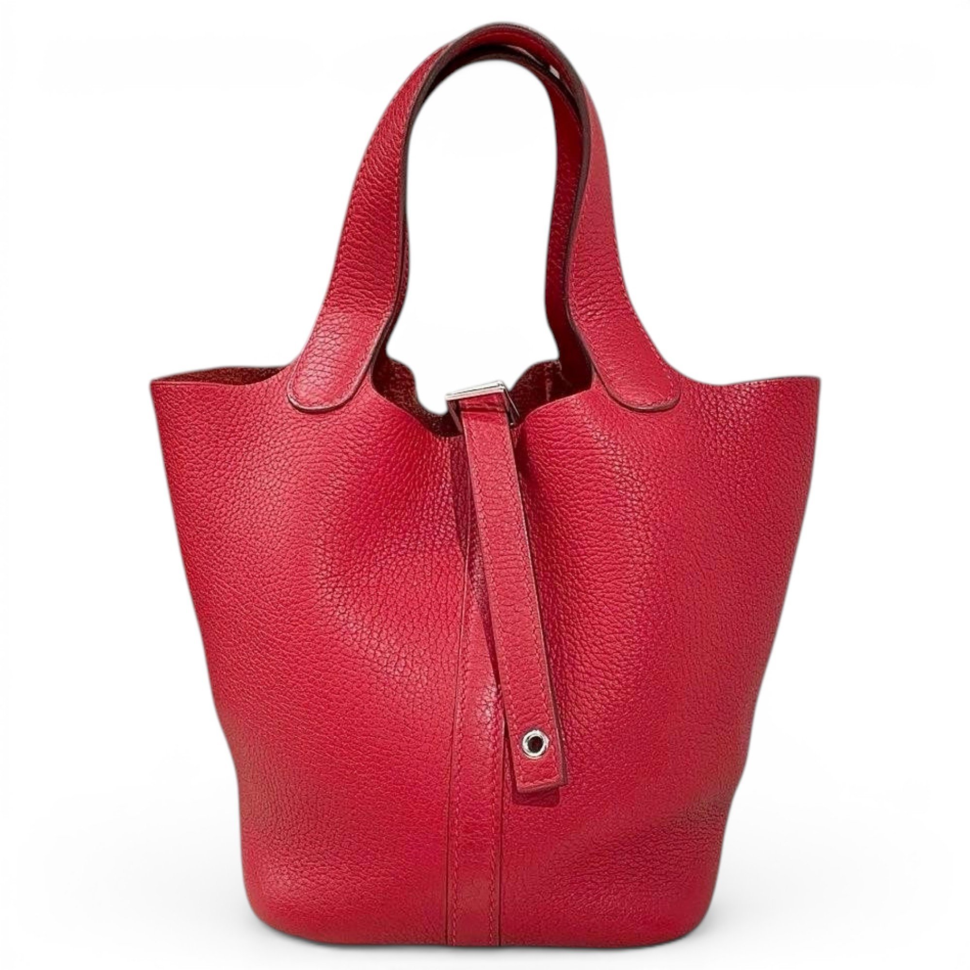Picotin leather handbag