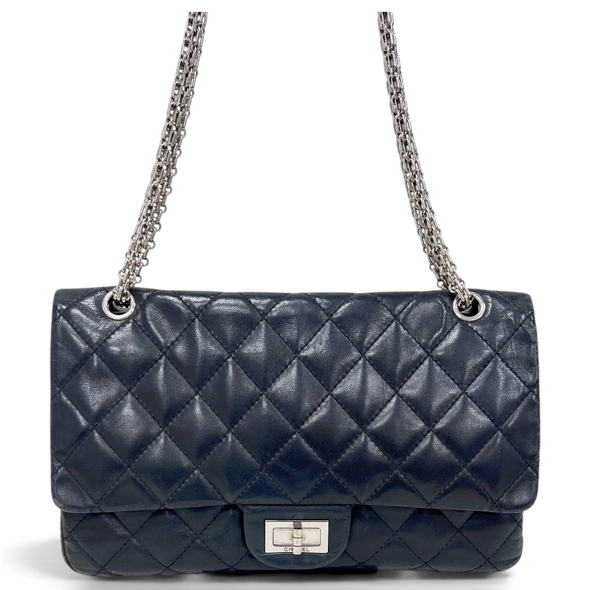 2.55 leather handbag