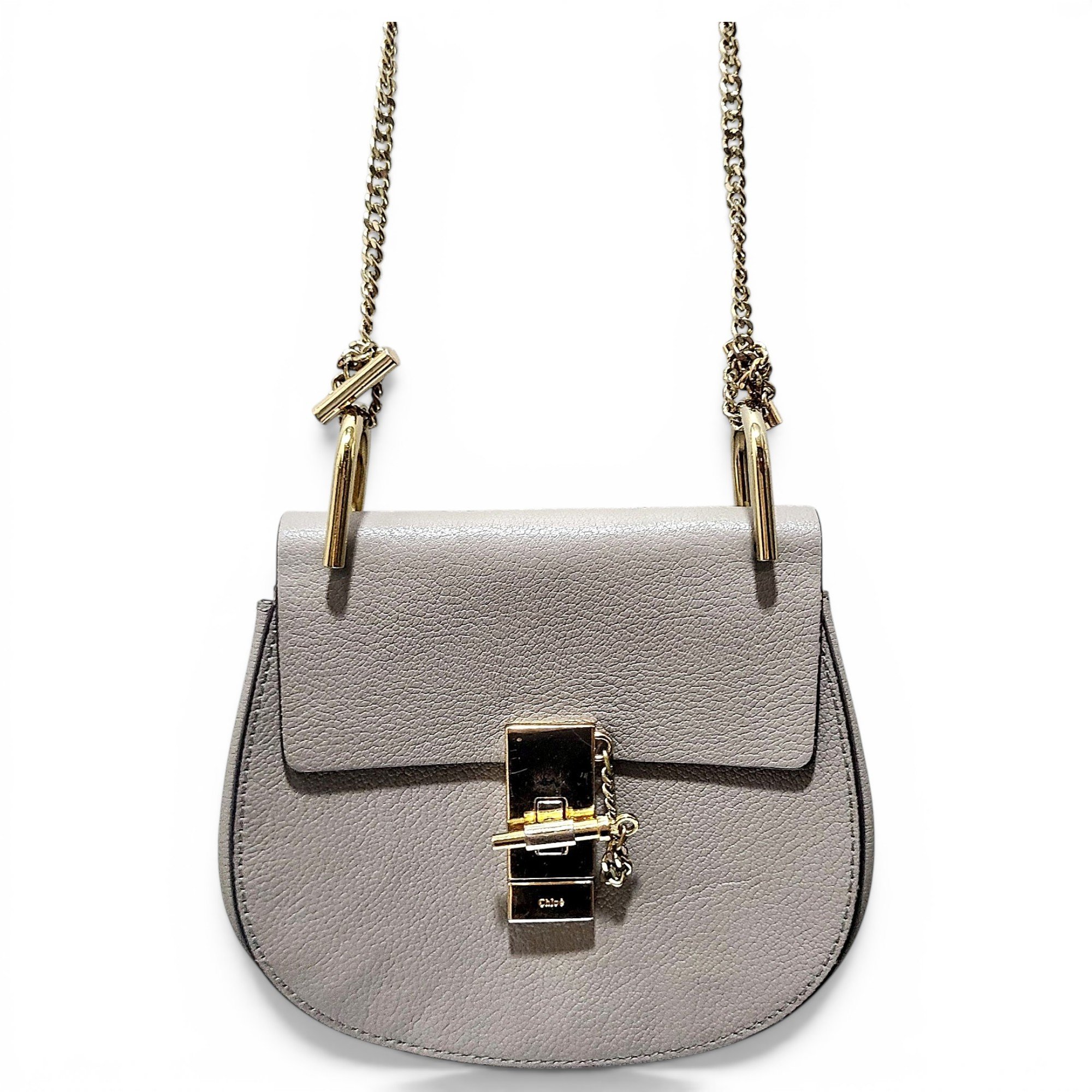 Drew leather crossbody bag