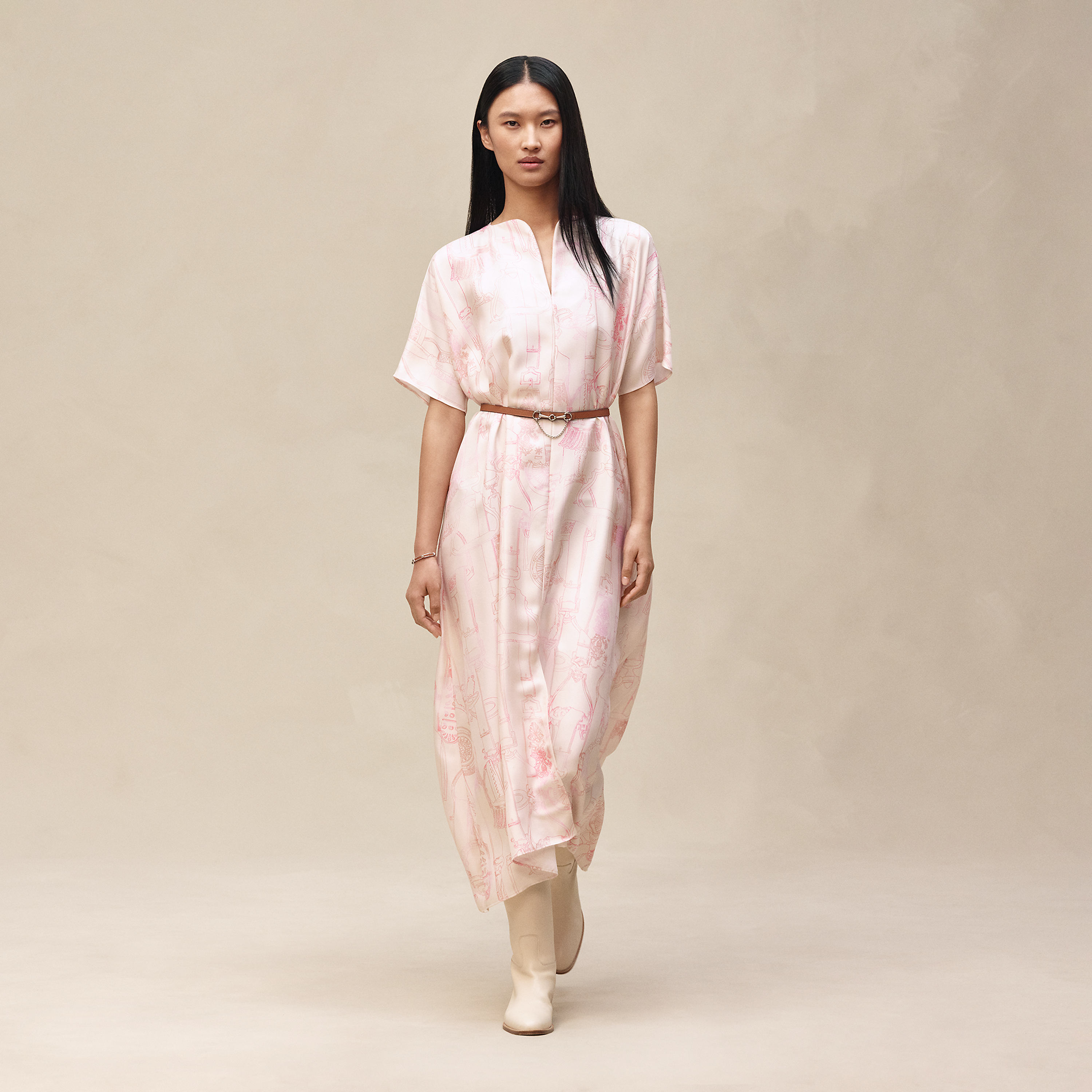 "Etriers Remix" classic caftan