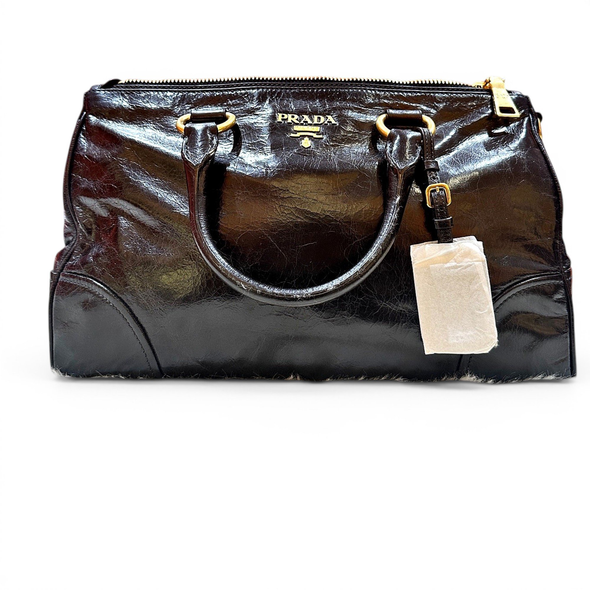 Leather handbag