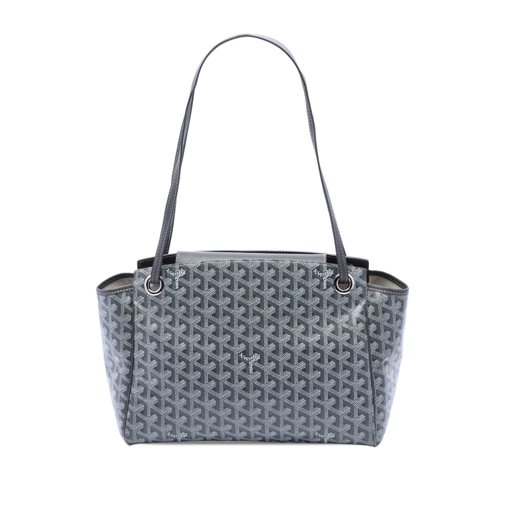 Minaudiere Goyardine cloth handbag
