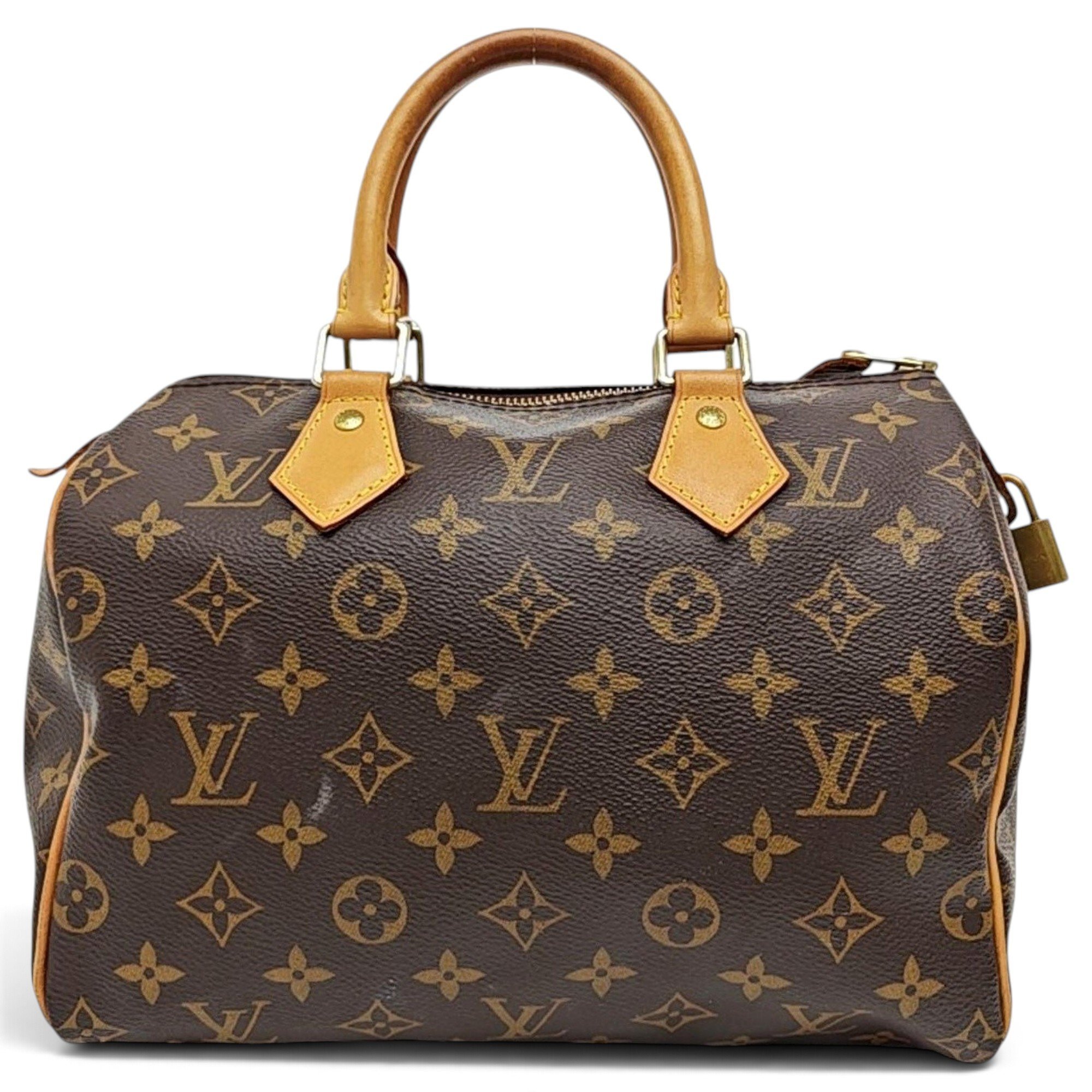 Nano Speedy / Mini HL leather handbag