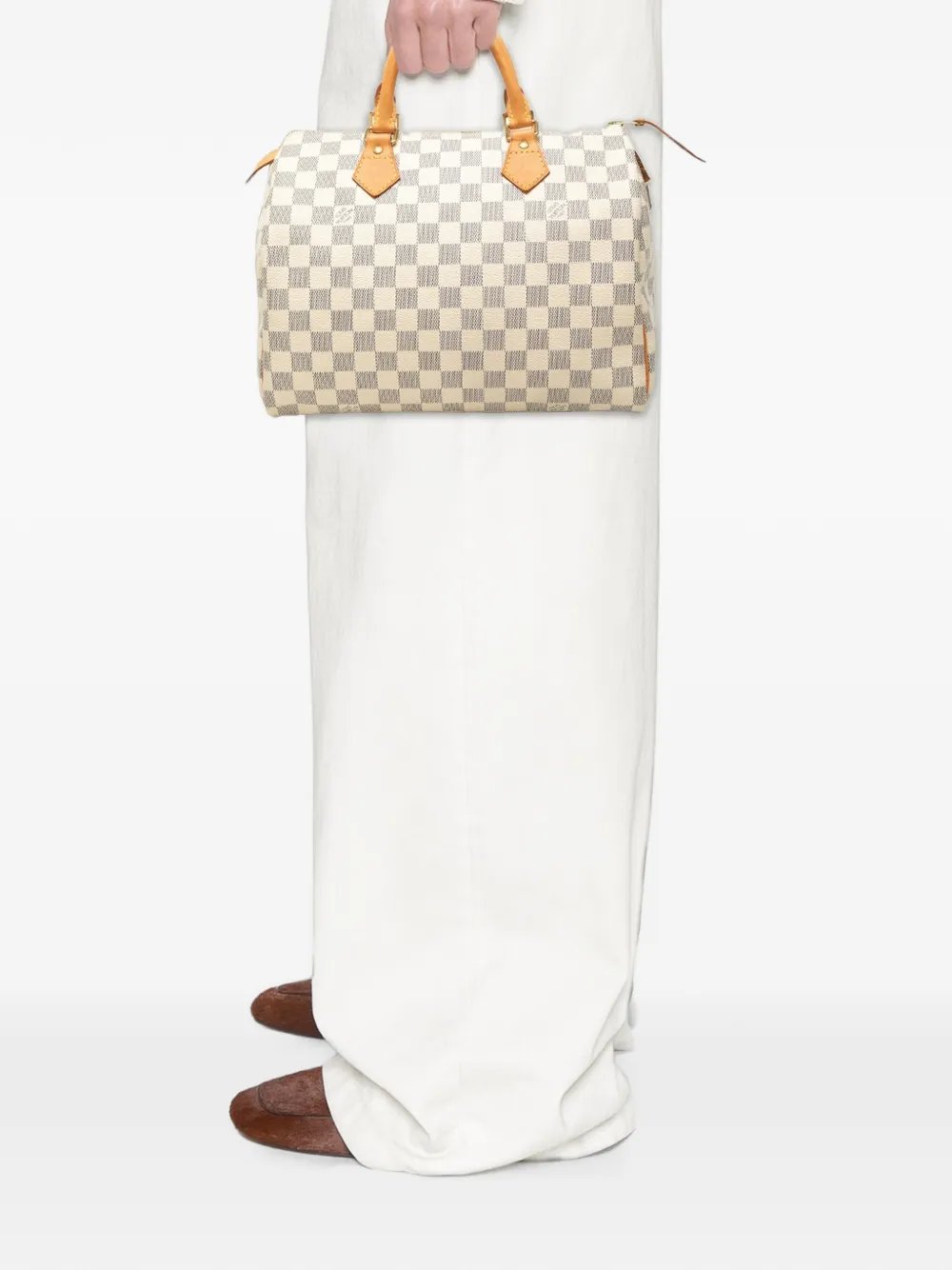 2009 Damier Azur Speedy 30 boston bag
