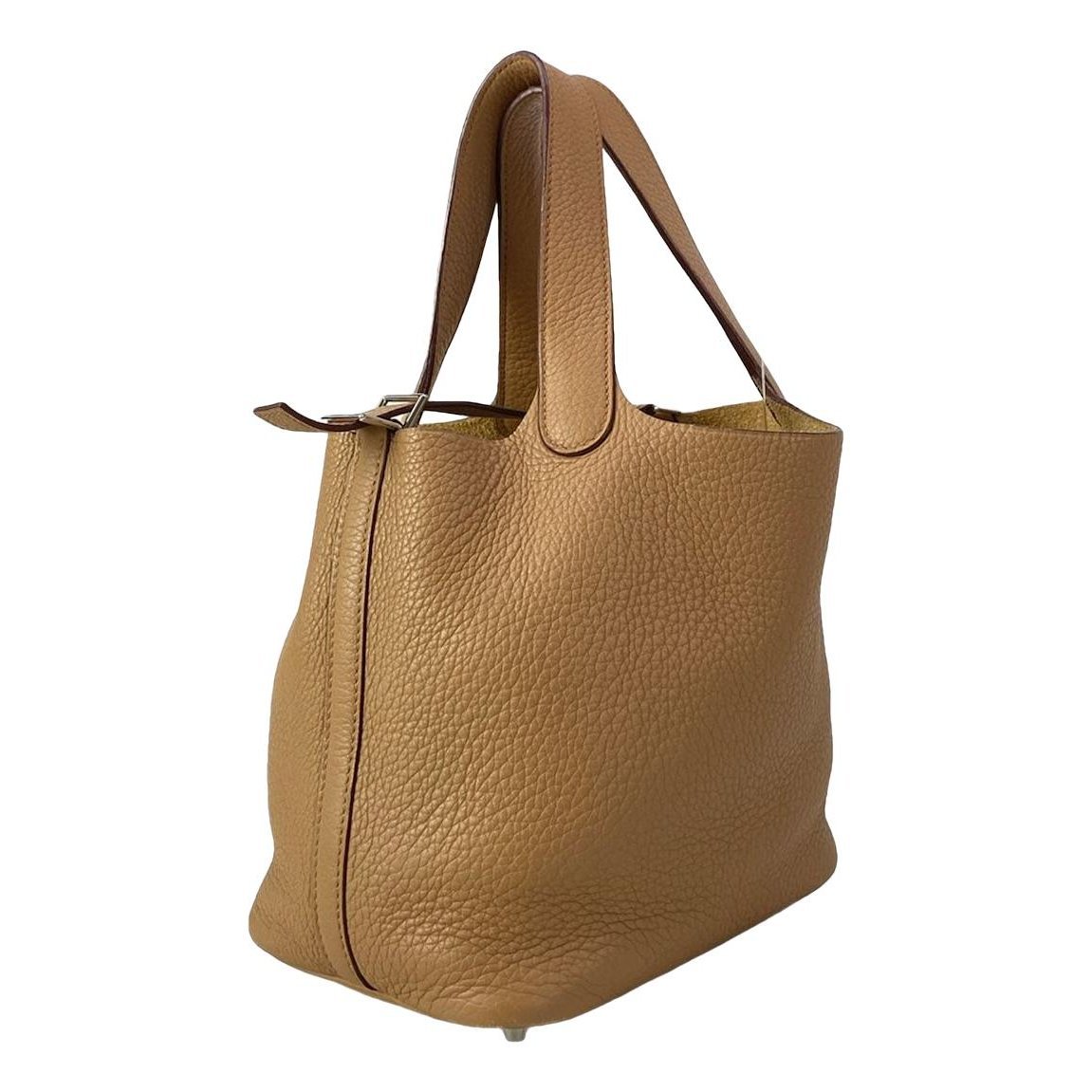 Picotin leather handbag