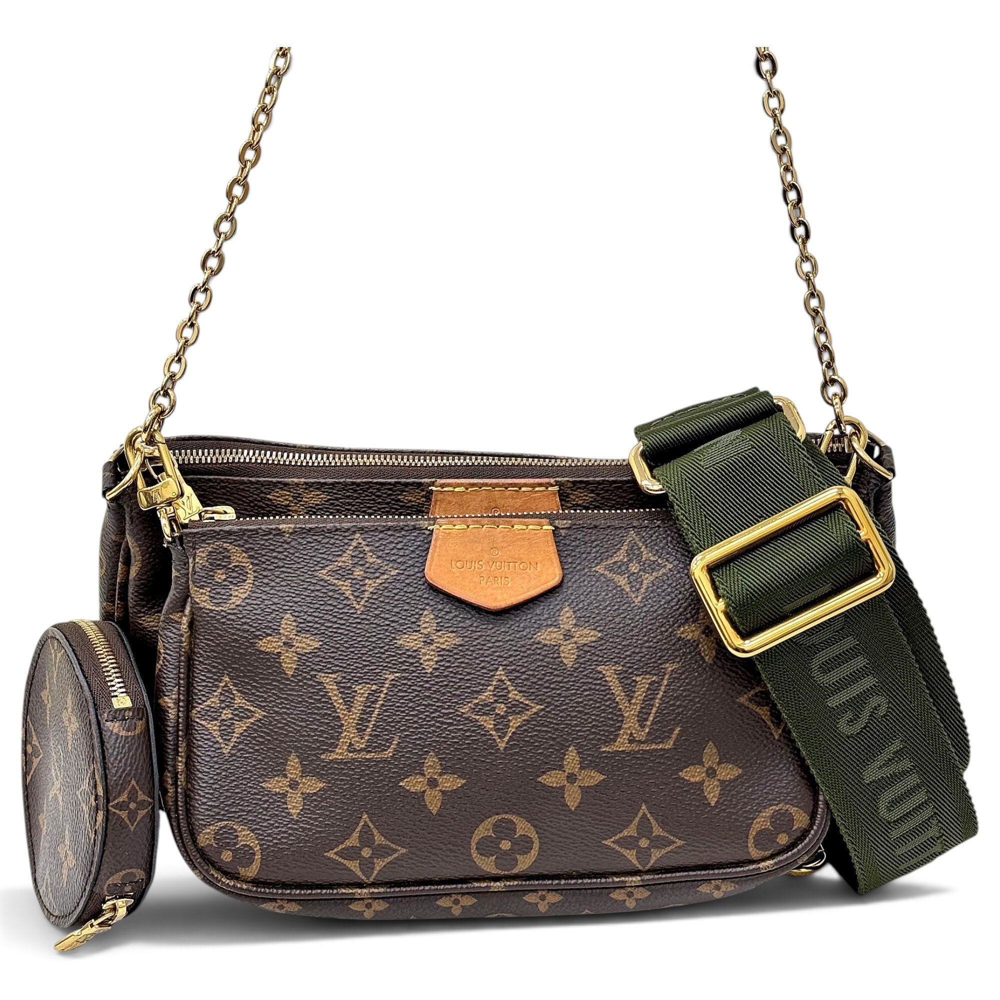Multi Pochette Accessoires leather handbag