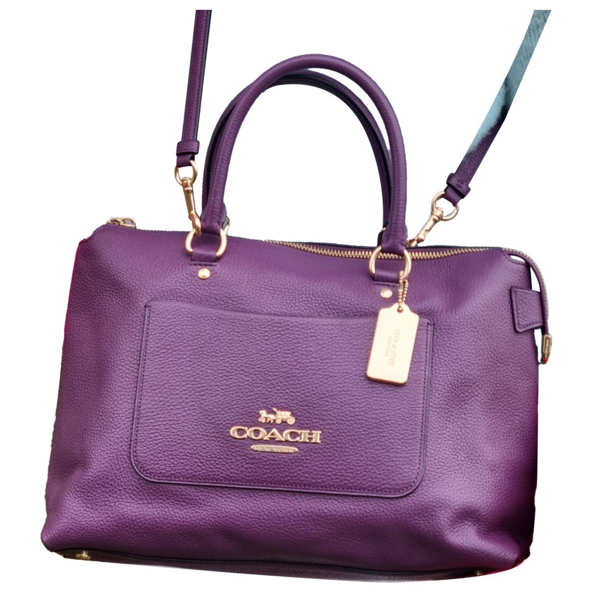 Prairie Satchel leather handbag