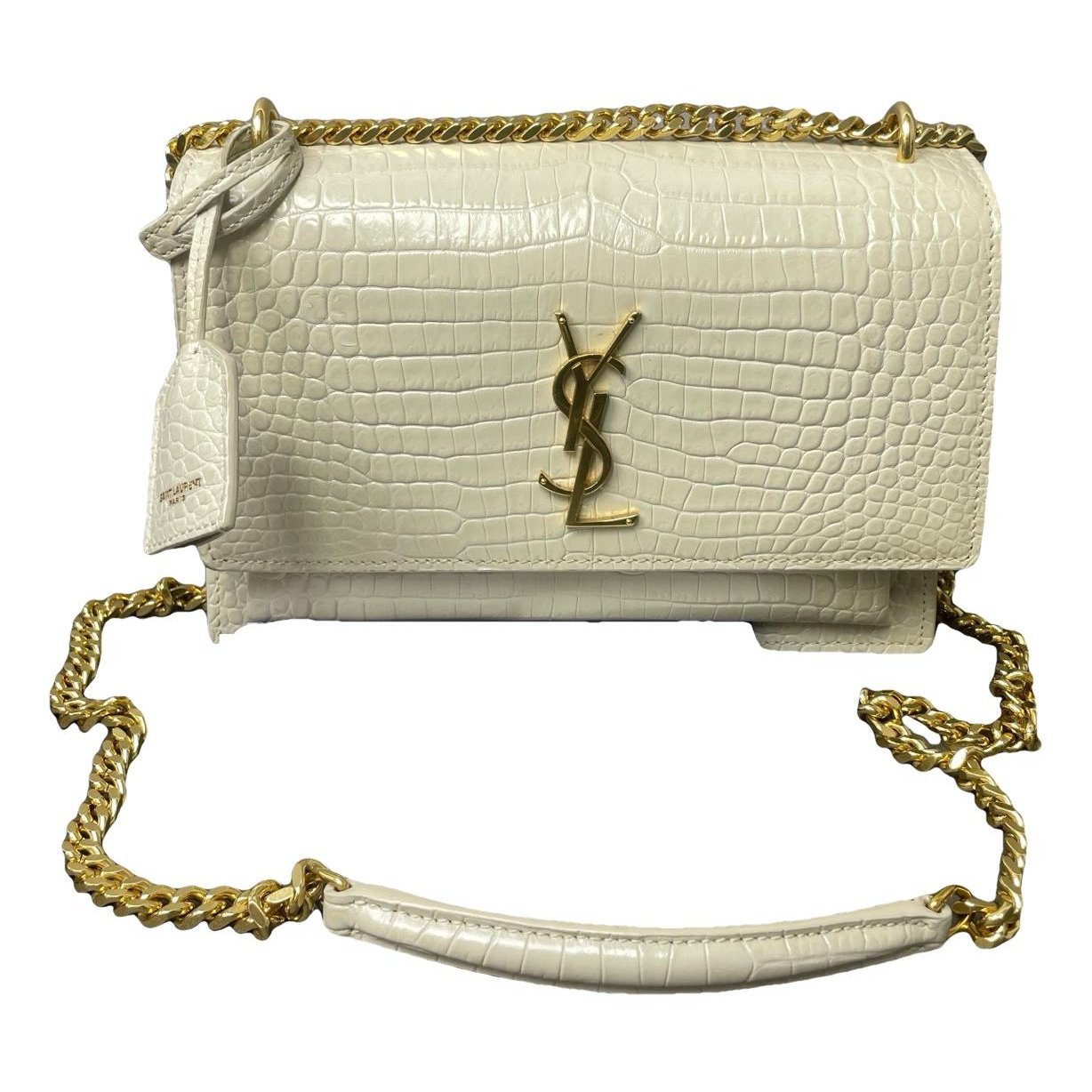 Sunset leather handbag