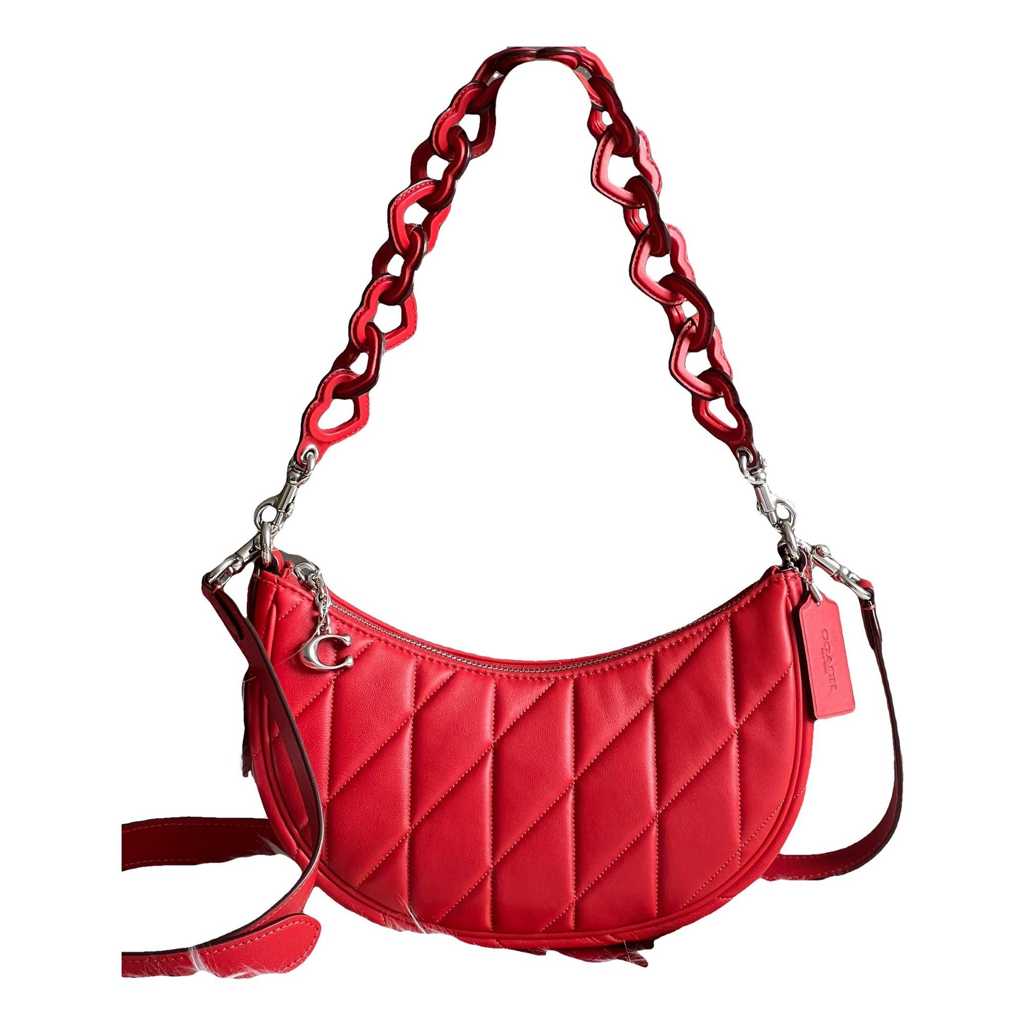 Leather crossbody bag