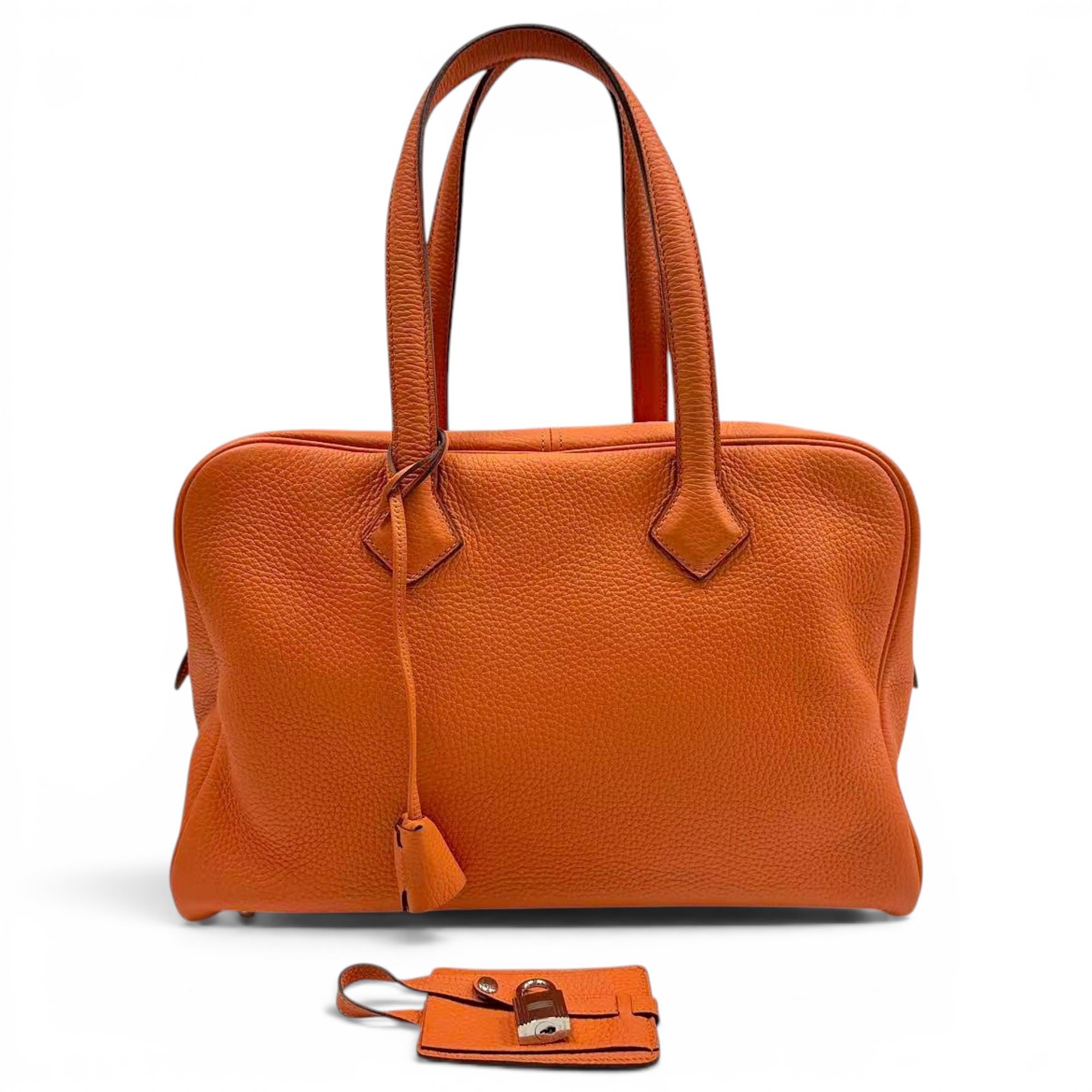 Victoria leather handbag
