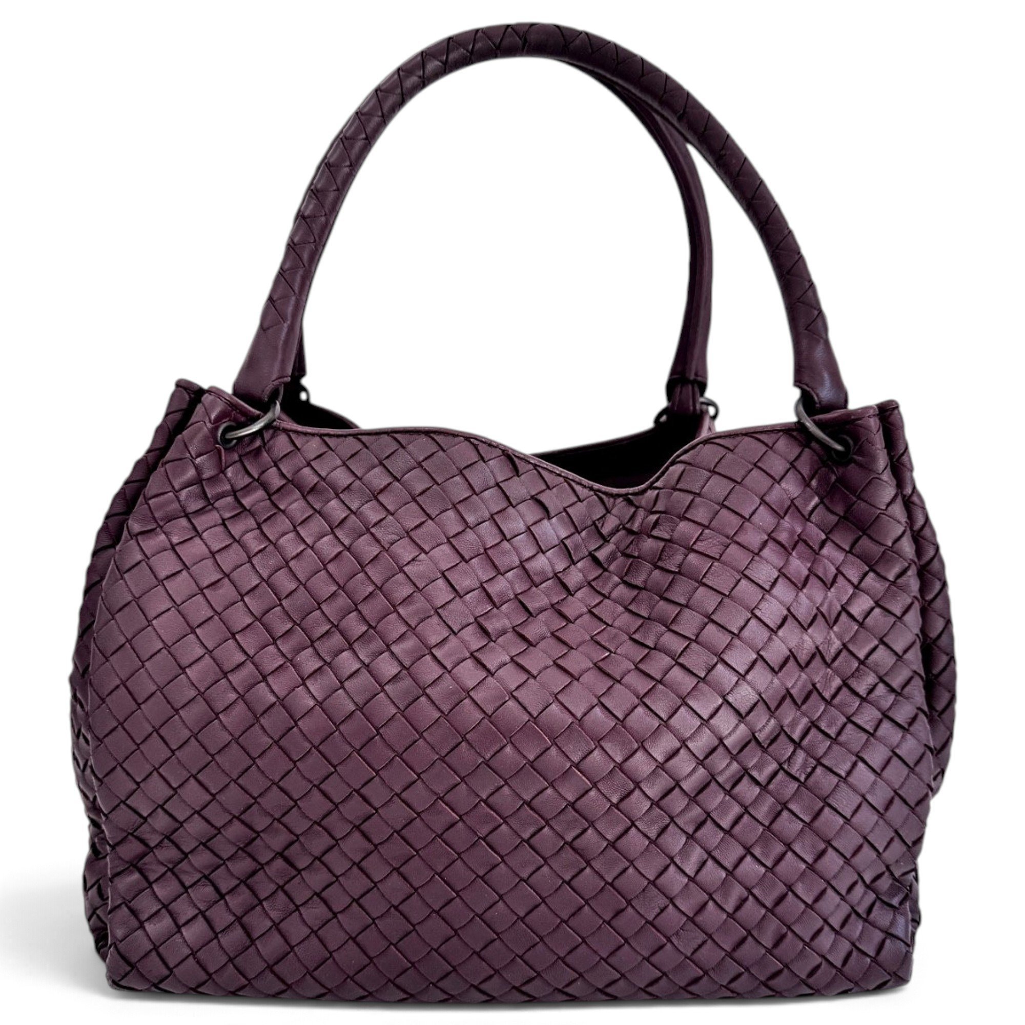 Parachute leather tote