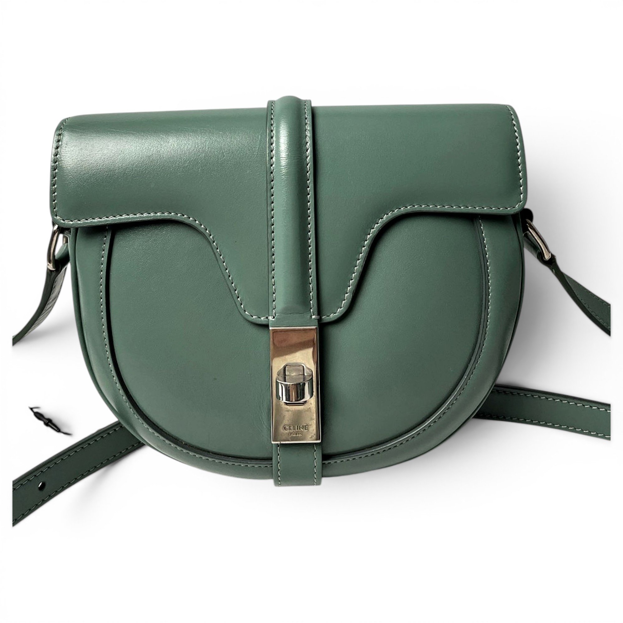 SAC 16 BESACE leather crossbody bag