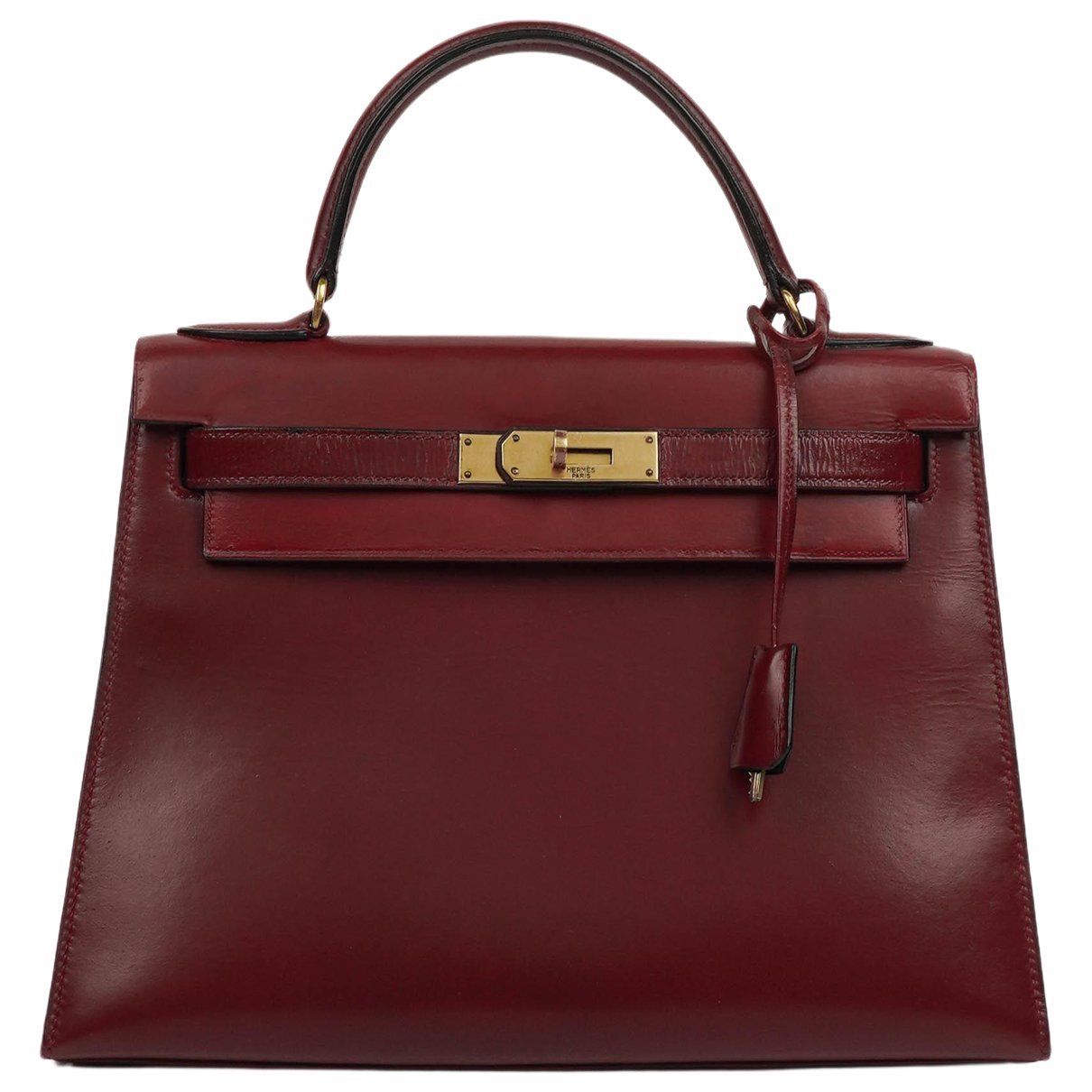 Kelly 28 leather handbag