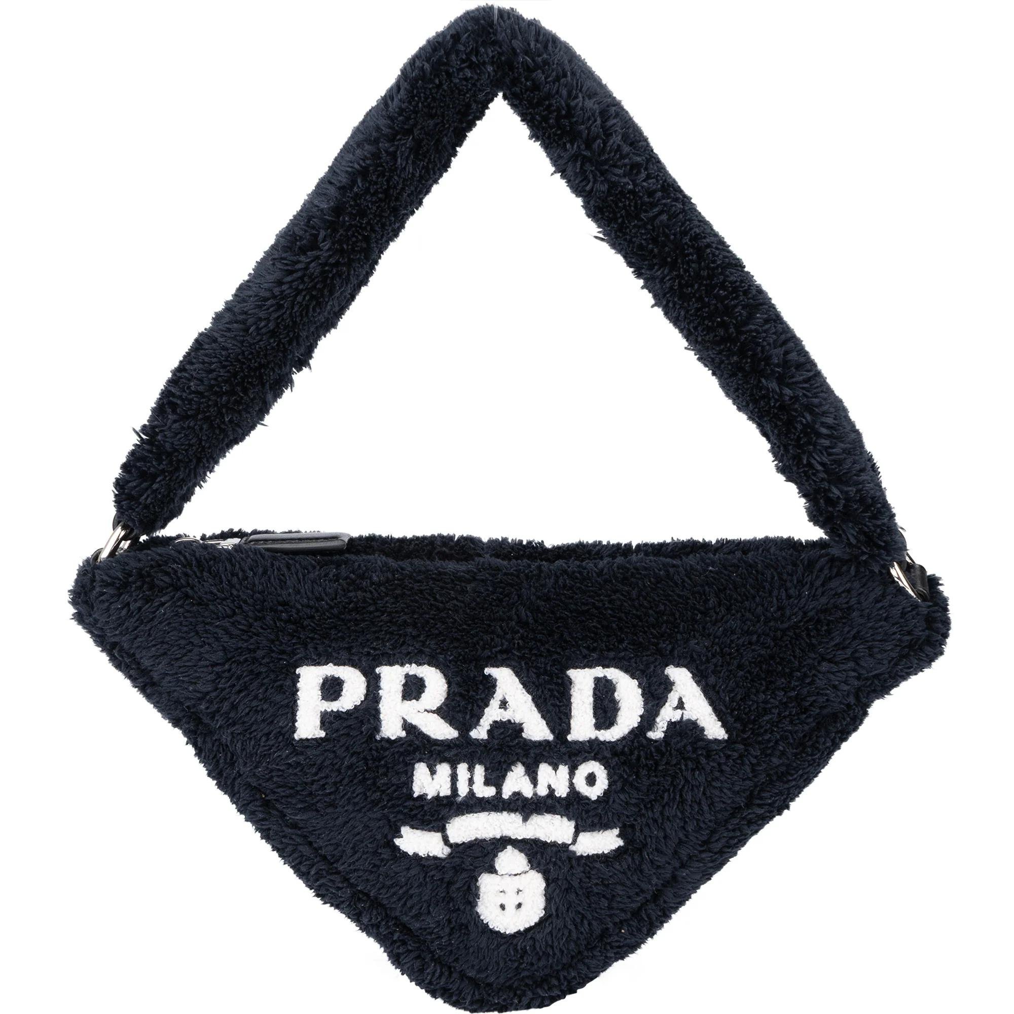 Triangle cloth handbag