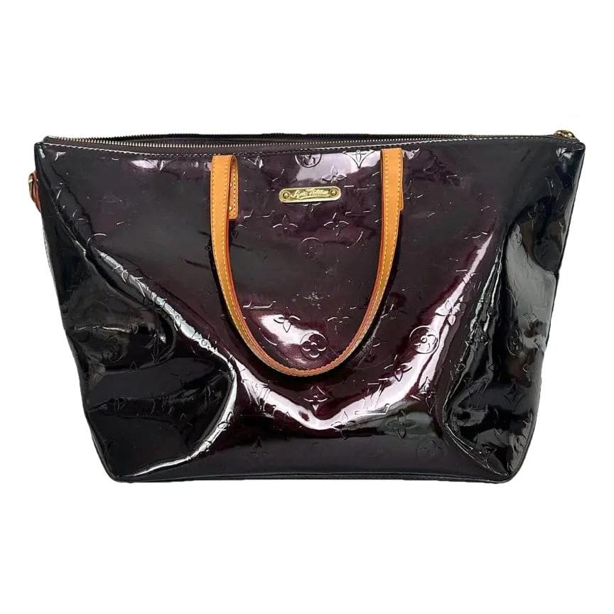 Bellevue patent leather handbag