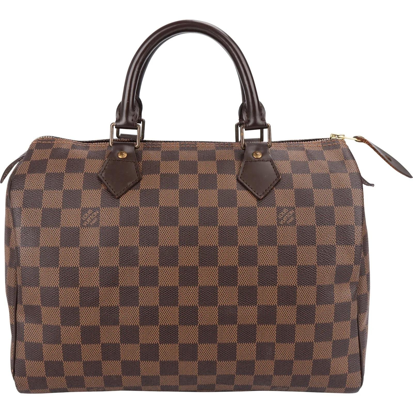 Speedy leather bag