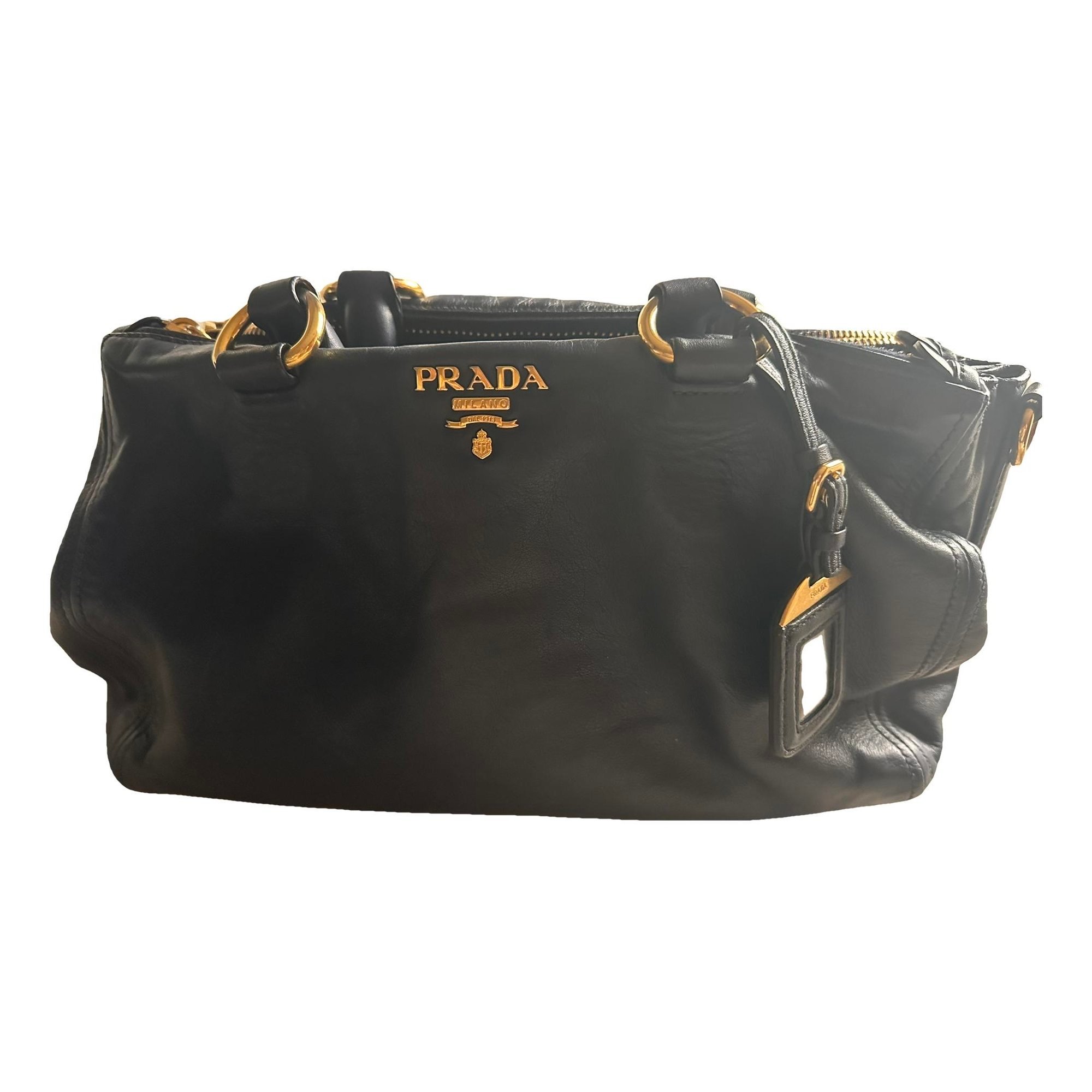 Leather handbag