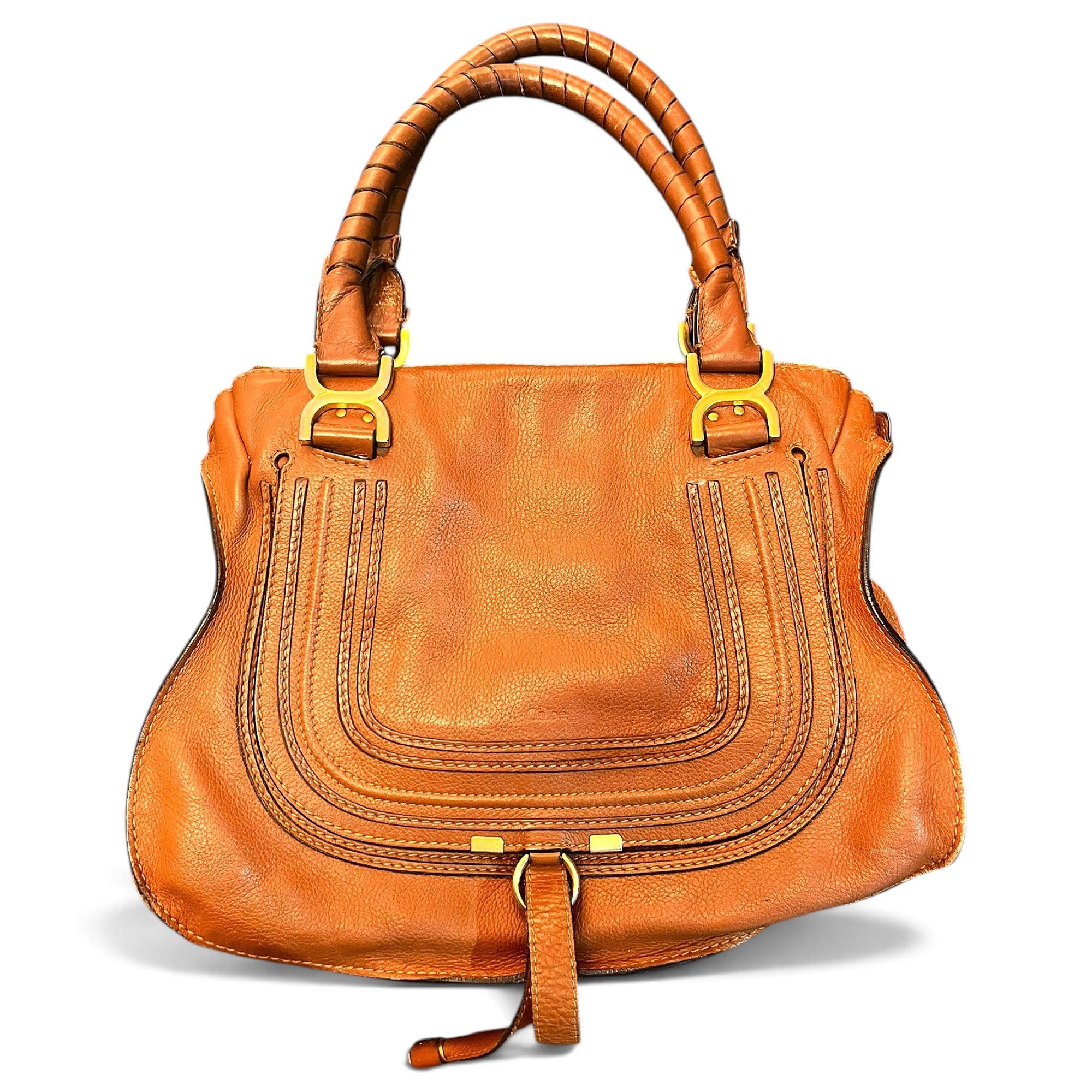 Marcie leather handbag