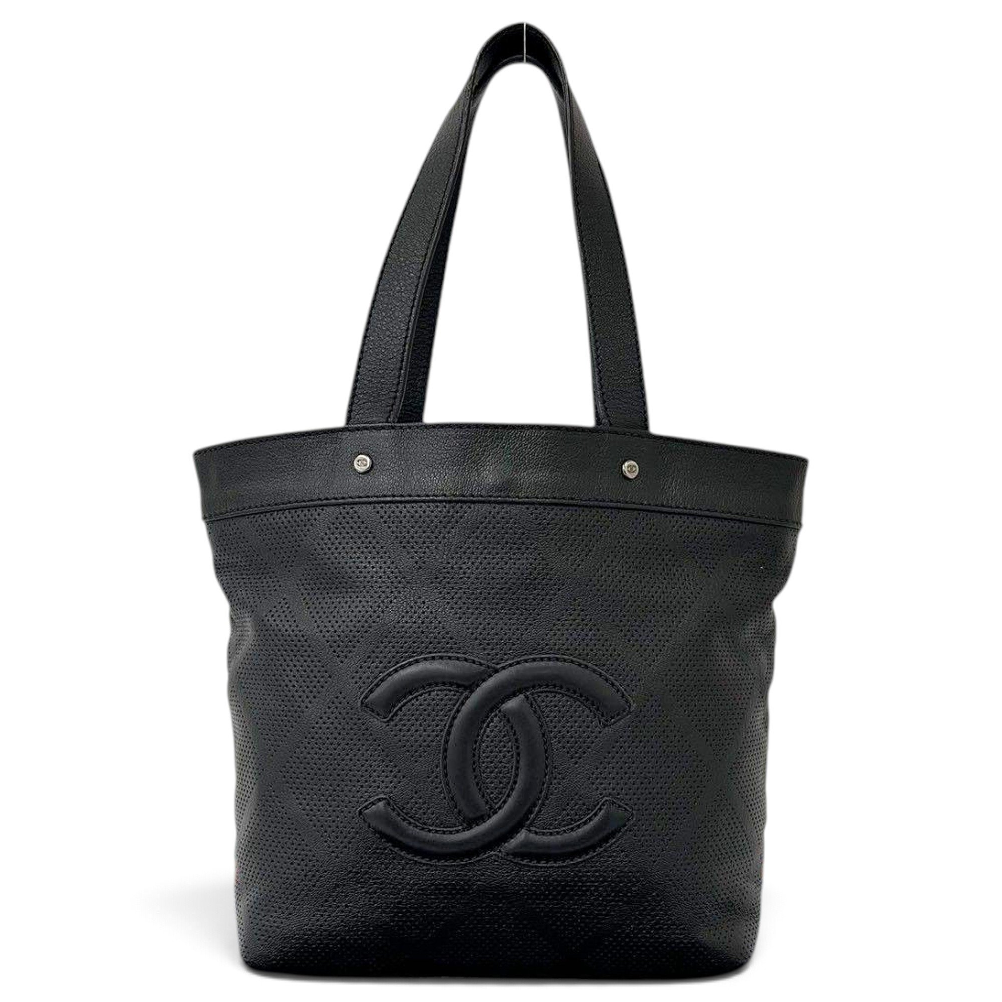 Leather tote