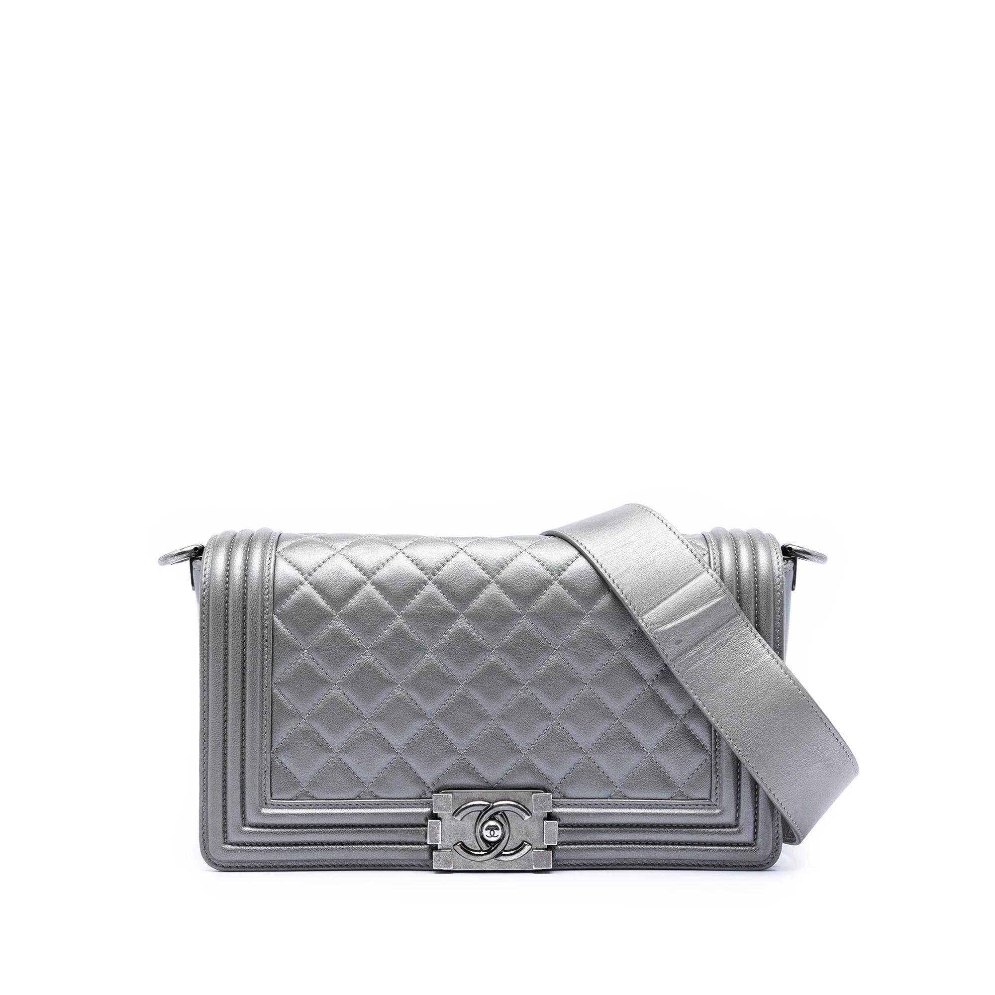 Boy leather crossbody bag