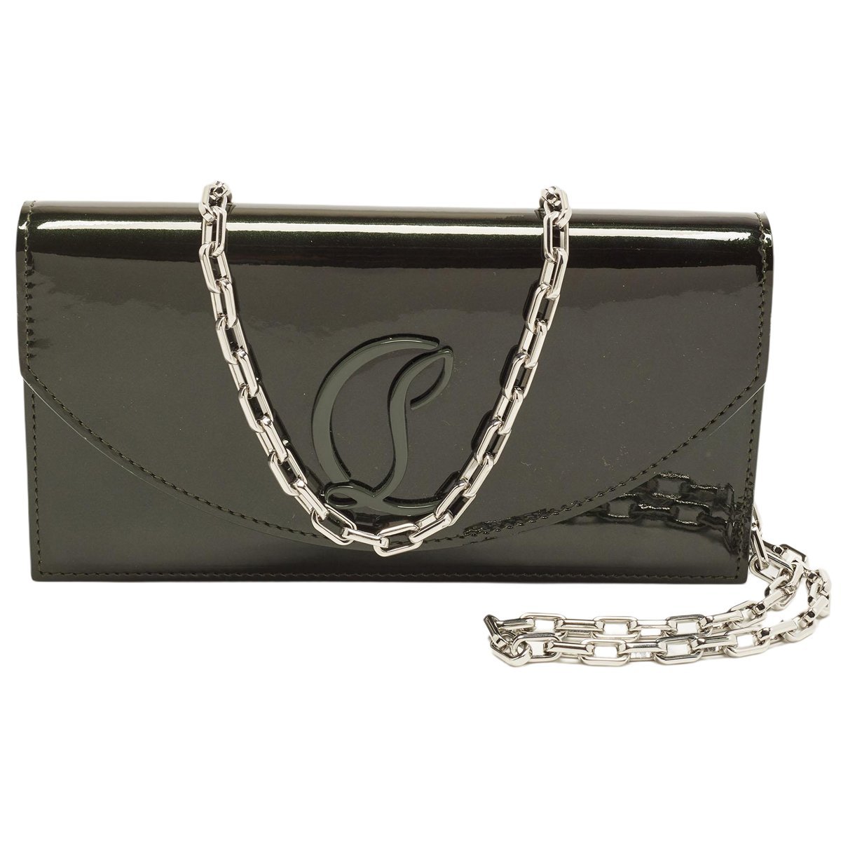 Christian Louboutin Patent leather clutch bag