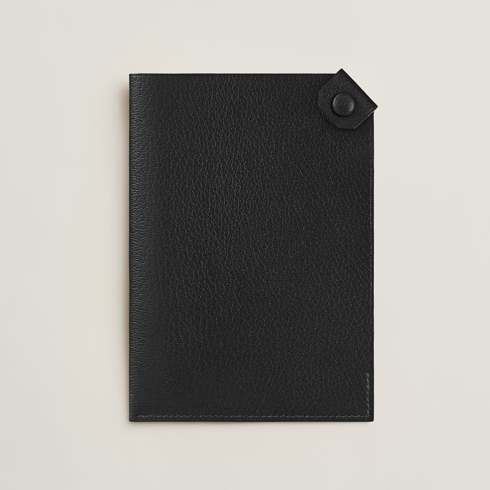 Noir Tarmac Passport Holder