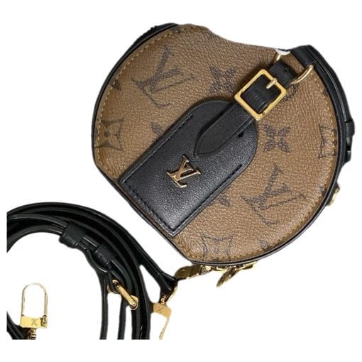 Boîte chapeau souple leather handbag