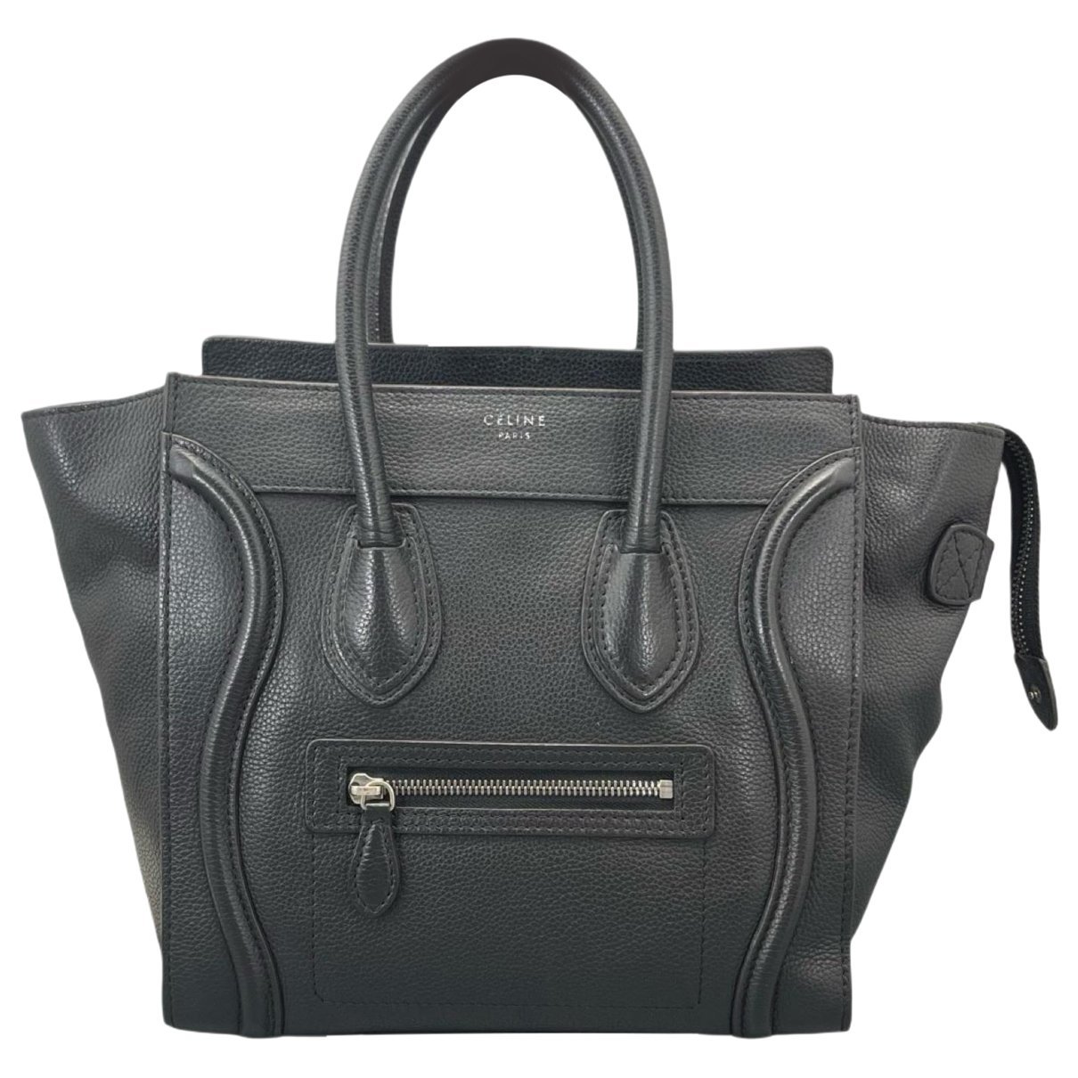 Luggage leather tote