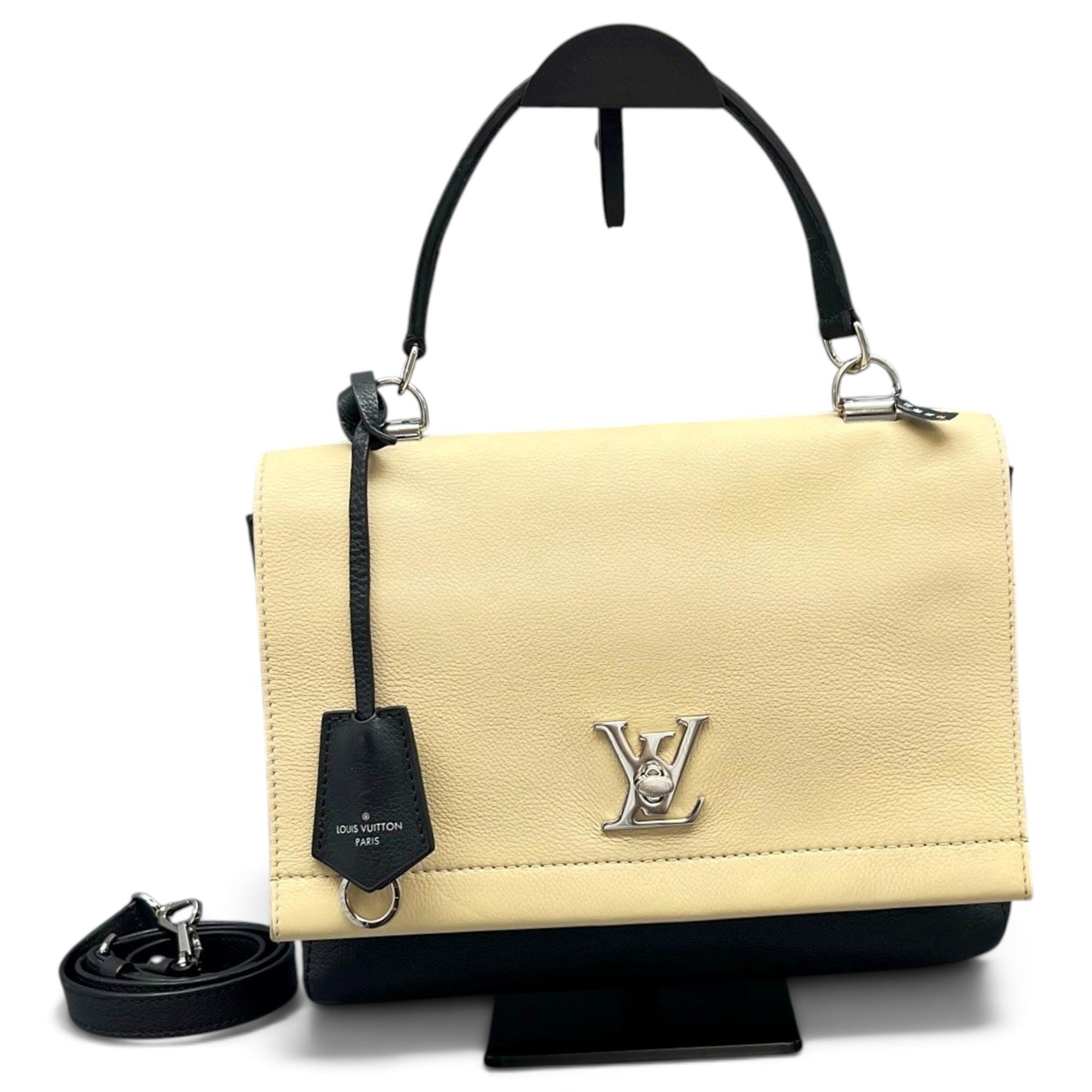 Lockme leather handbag