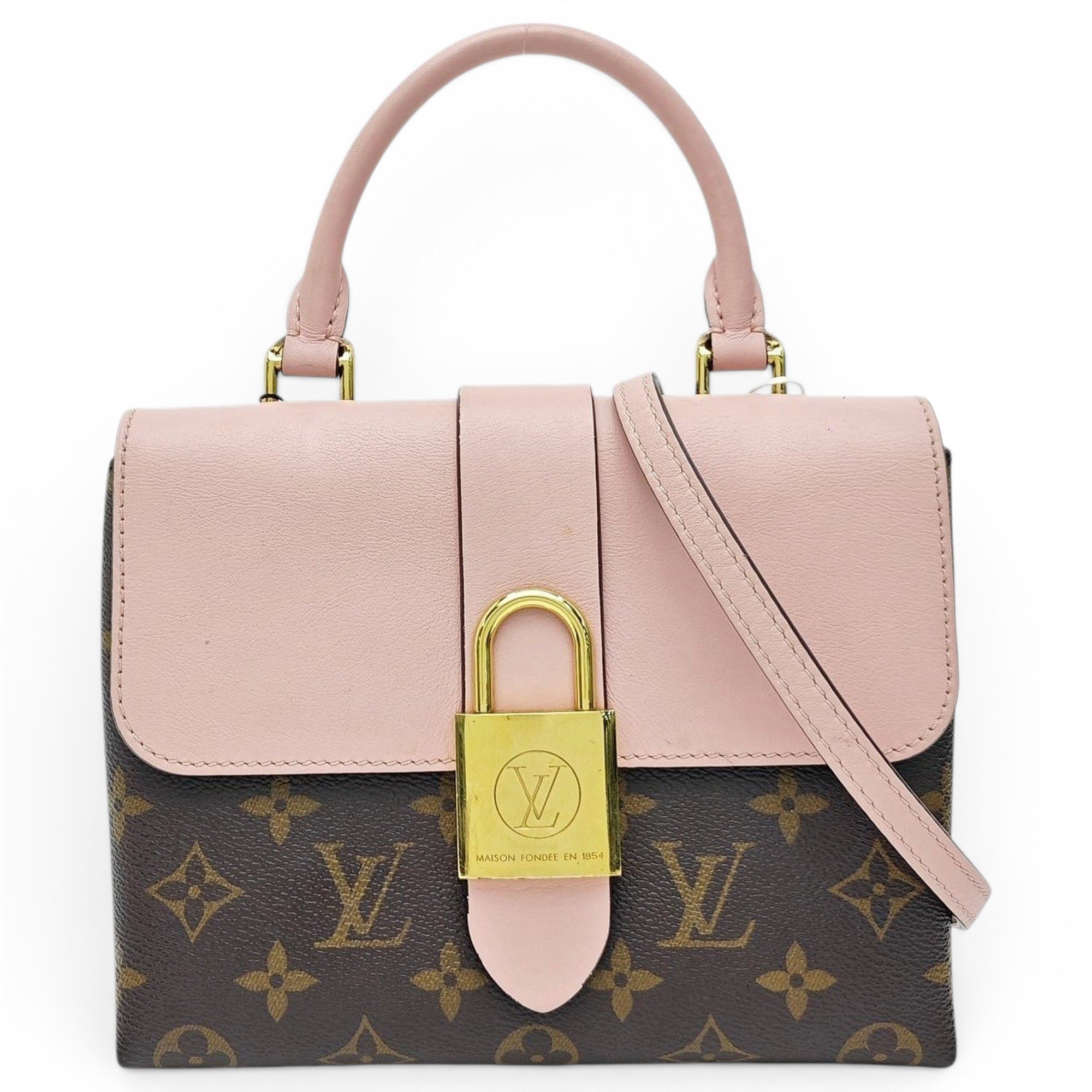 Locky BB leather handbag