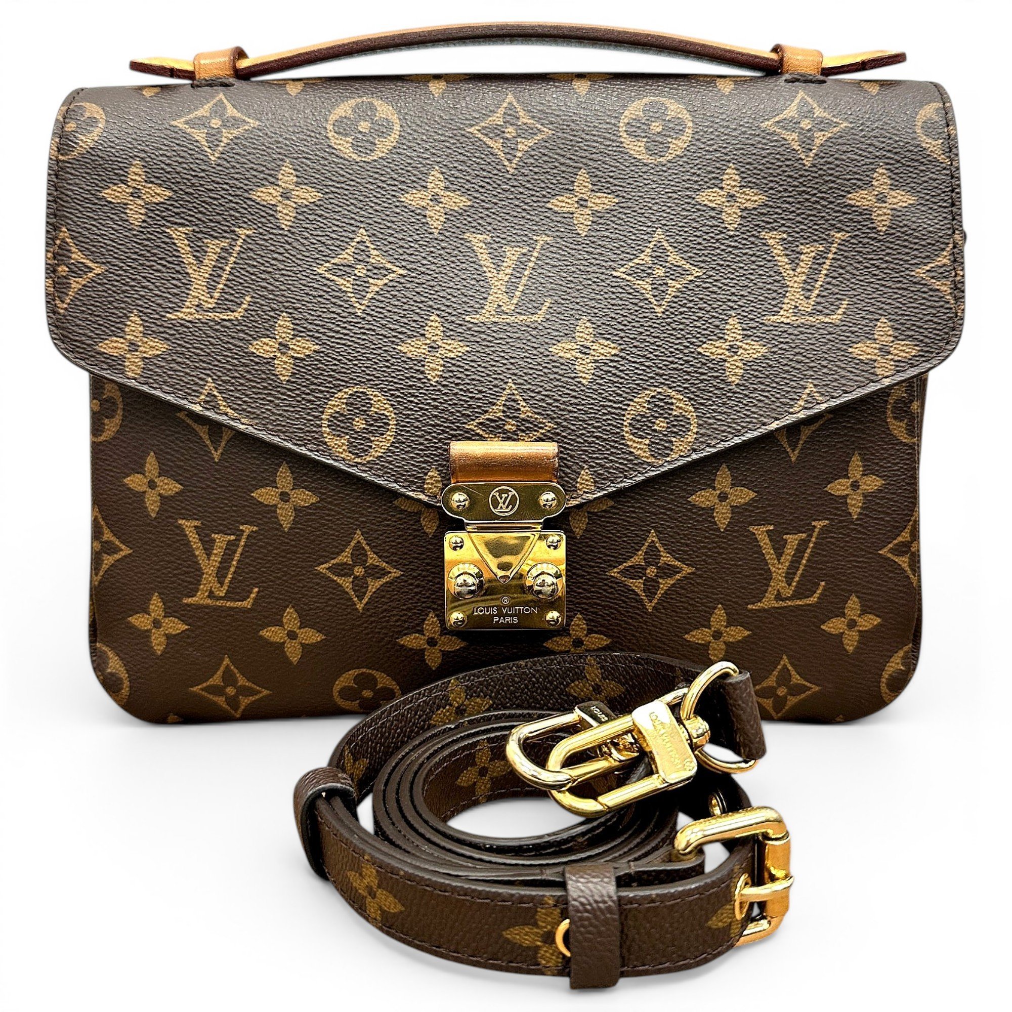 Metis leather handbag